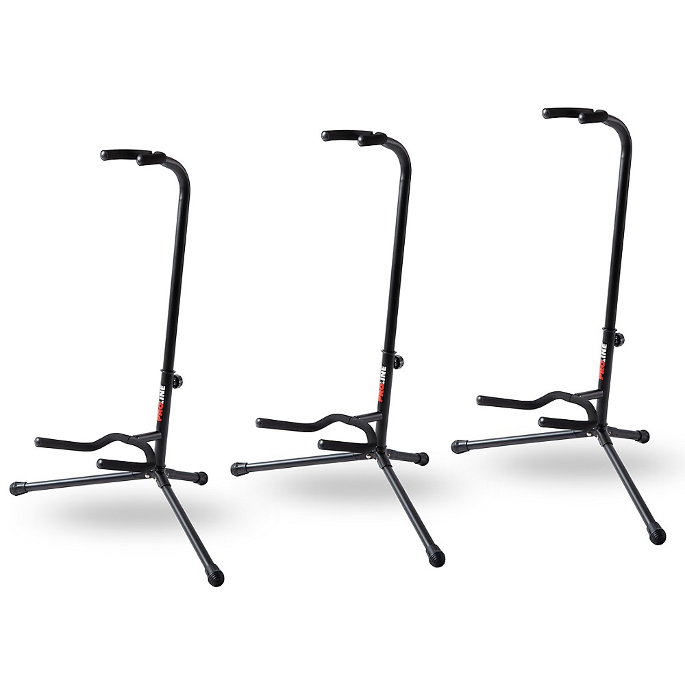 Proline GS1E Classic Guitar Stand for Acoustic & Electric Guitars (3-Pack) - Picture 1 of 6