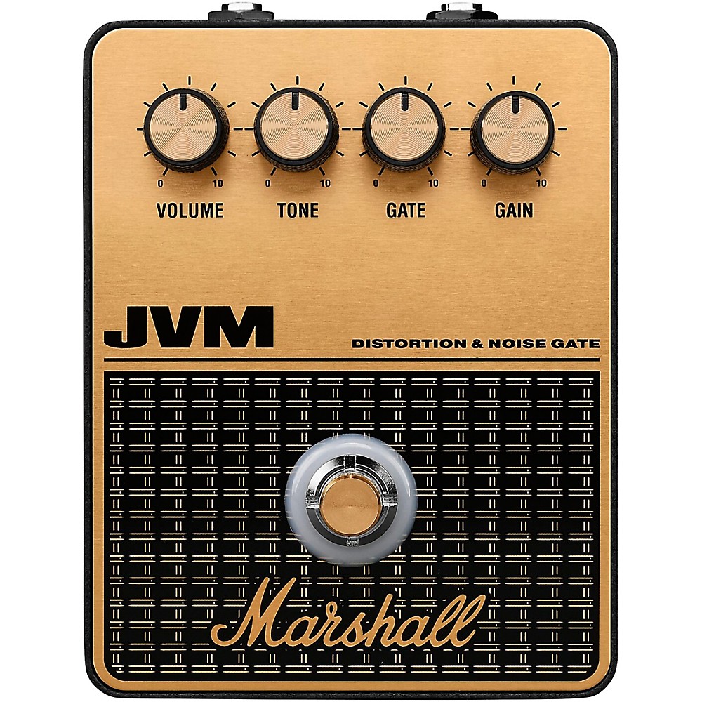 ギター Marshall JVM distortion pedal Marshall JVM Distortion and Overdrive Effects Pedal Black and Gold