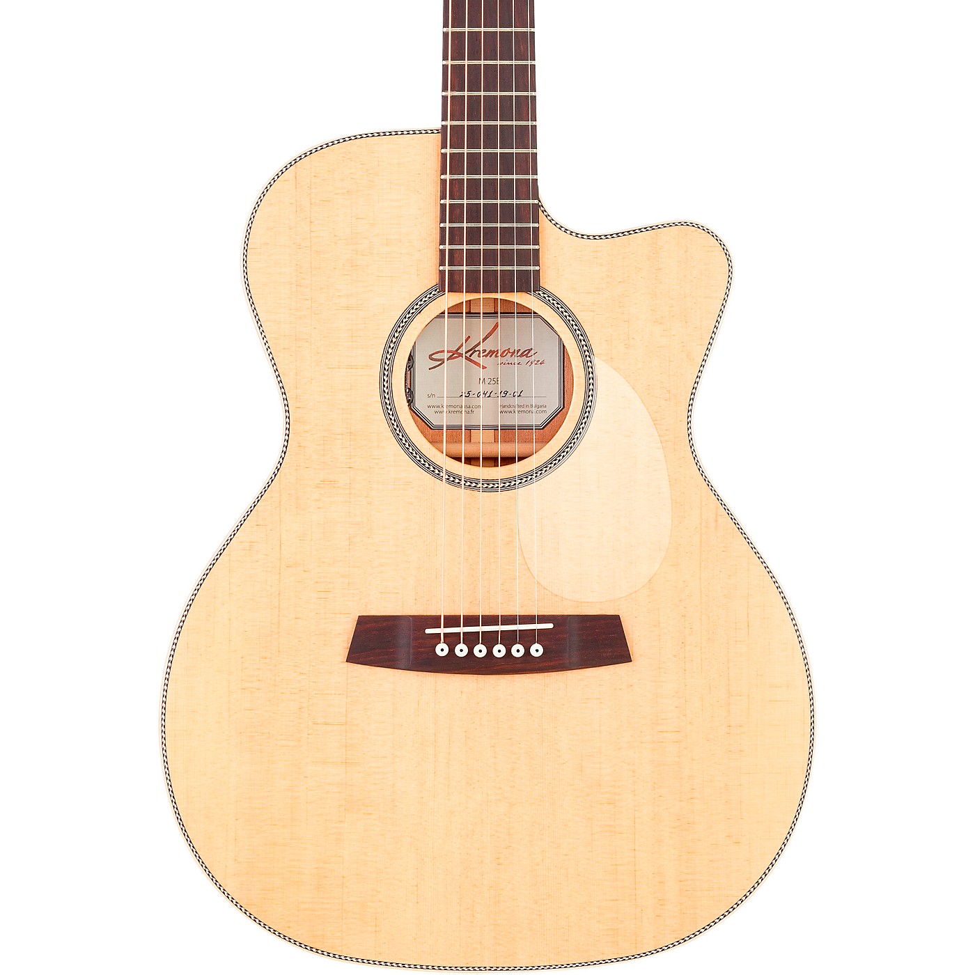 Kremona M25 CW OM-Style Acoustic-Electric Guitar thumbnail