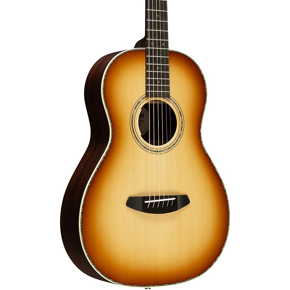 Breedlove Artisan Adirondack Spruce Parlor Acoustic-Electric Guitar - Tea Burst