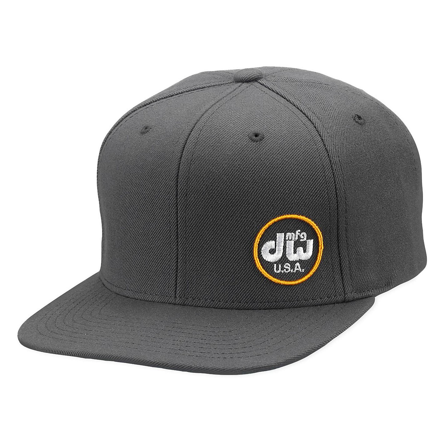DW MFG Hat, Snapback,Gray w/ Yellow Logo thumbnail