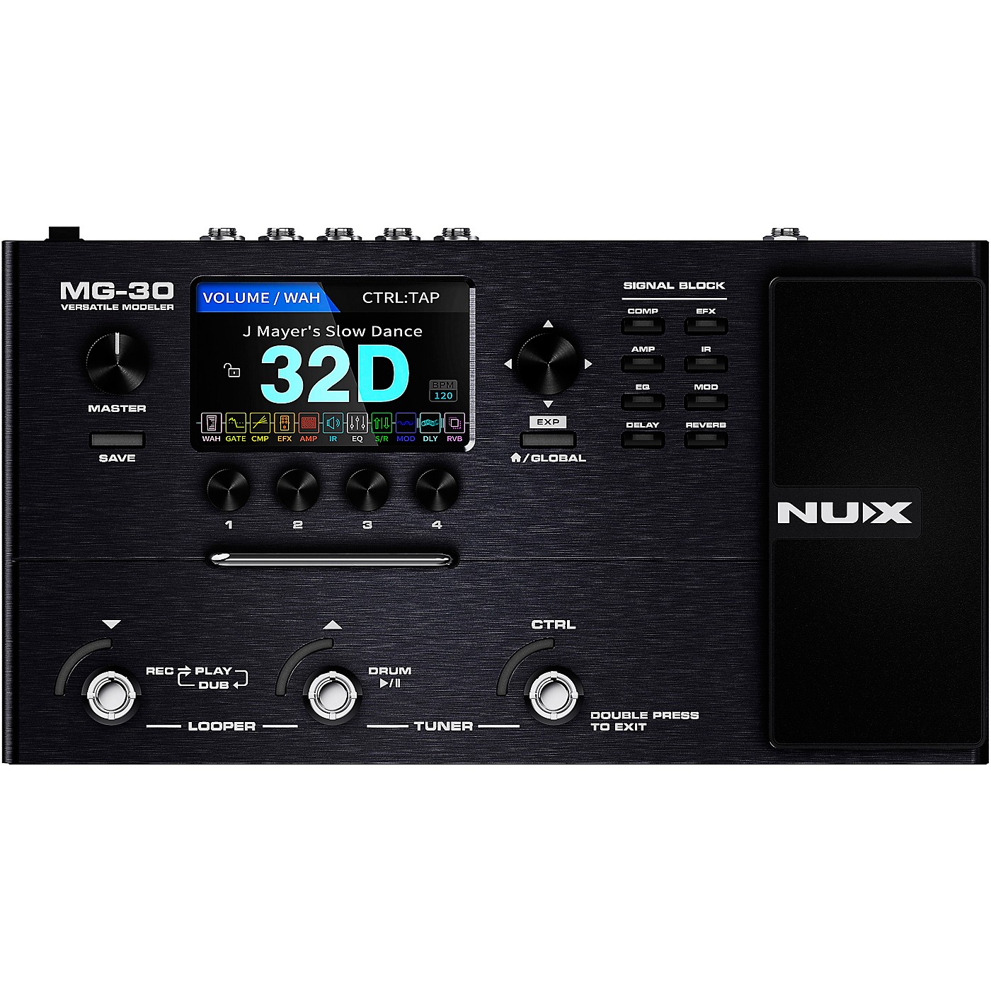 NUX MG30 Multi-Effects and Amp Modeler Effects Pedal thumbnail