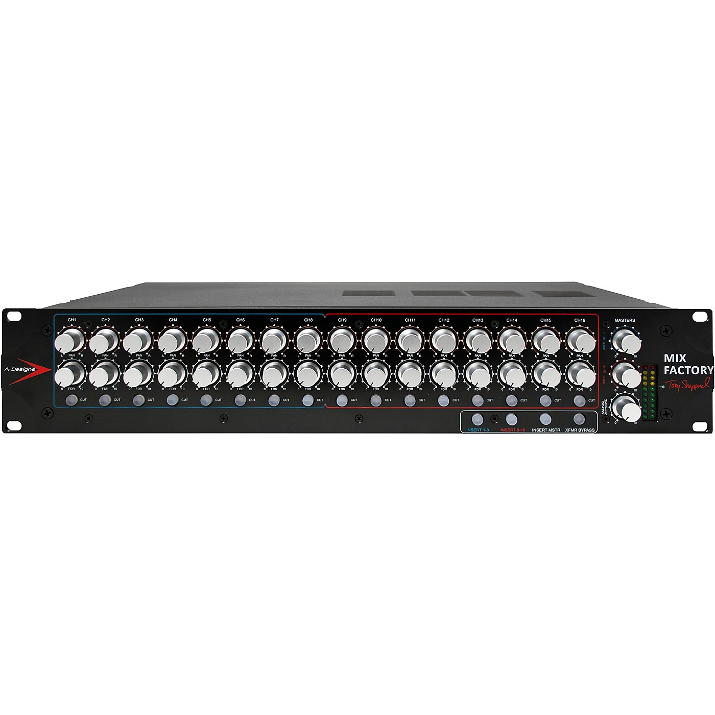 A Designs MIX FACTORY 16-Channel Stereo Summing Mixer thumbnail