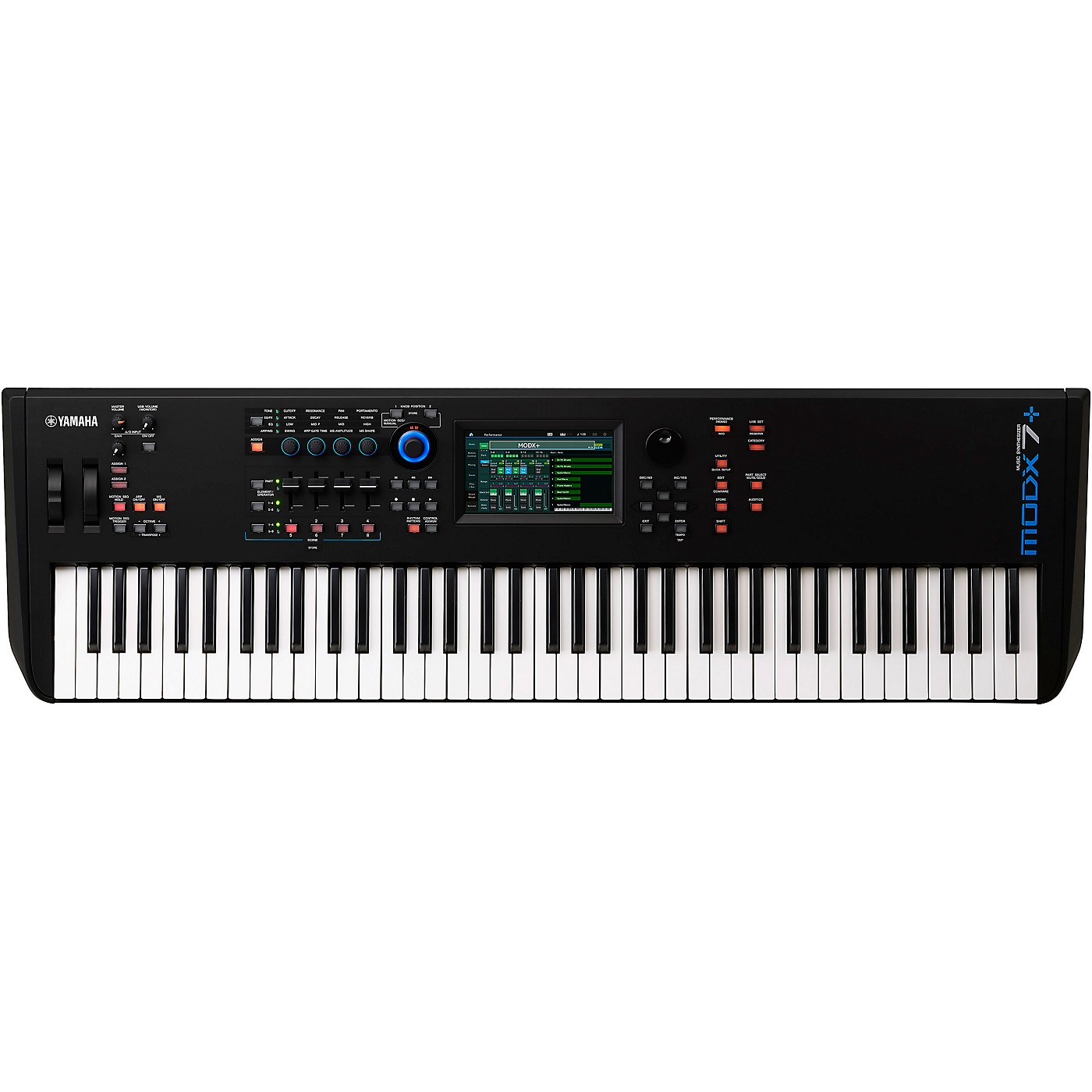 Yamaha MODX7+ 76Key Synthesizer Woodwind & Brasswind