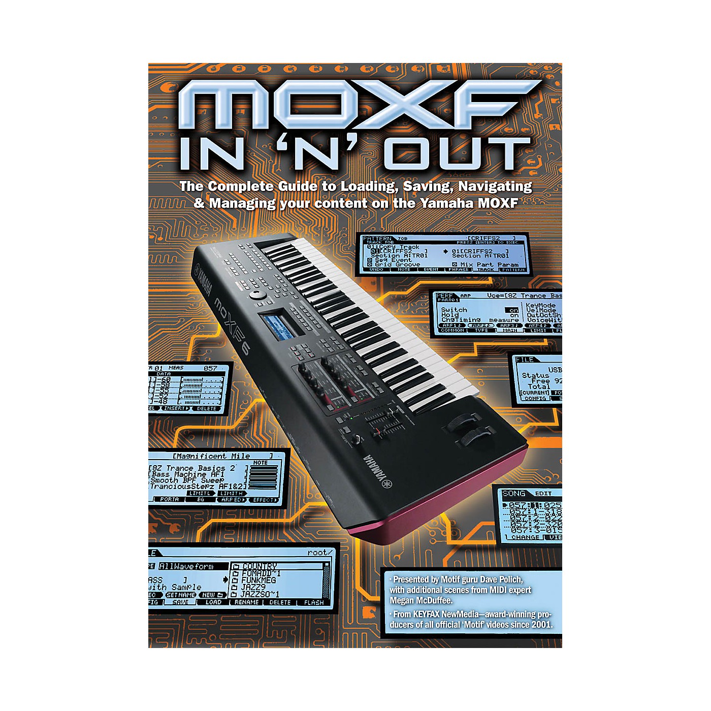 Keyfax MOXF In 'N' Out DVD Series DVD Performed by Dave Polich thumbnail
