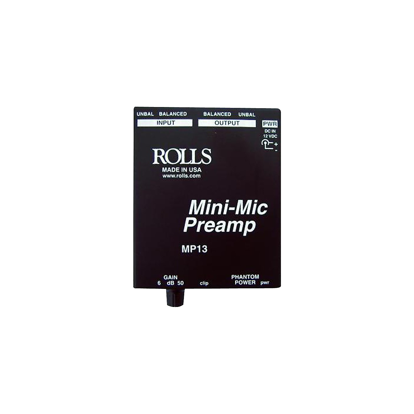 Rolls MP13 Mini-Mic Preamp thumbnail