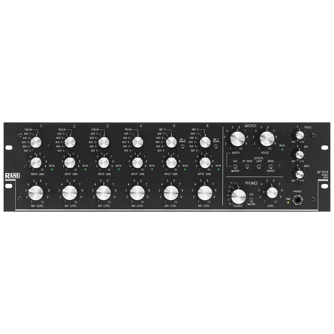RANE MP2016 Rotary DJ Mixer Woodwind & Brasswind