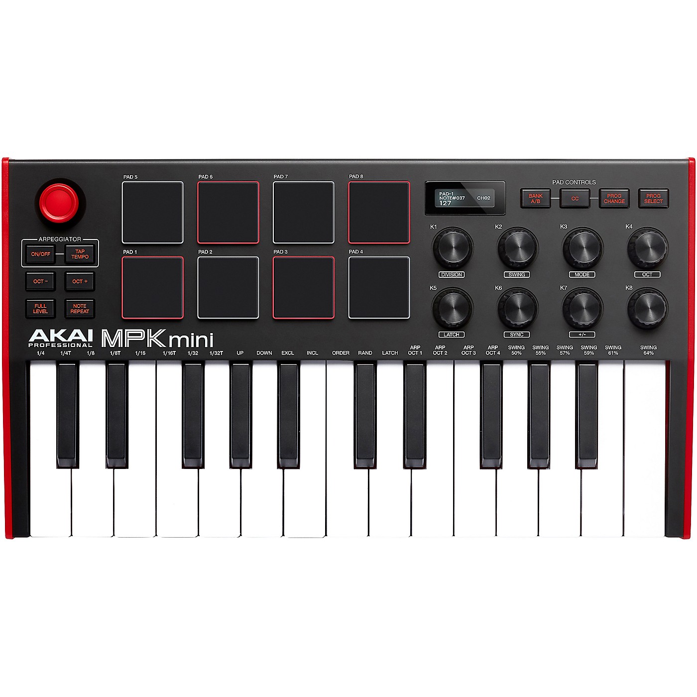 Akai Professional MPK mini mk3 Keyboard Controller thumbnail