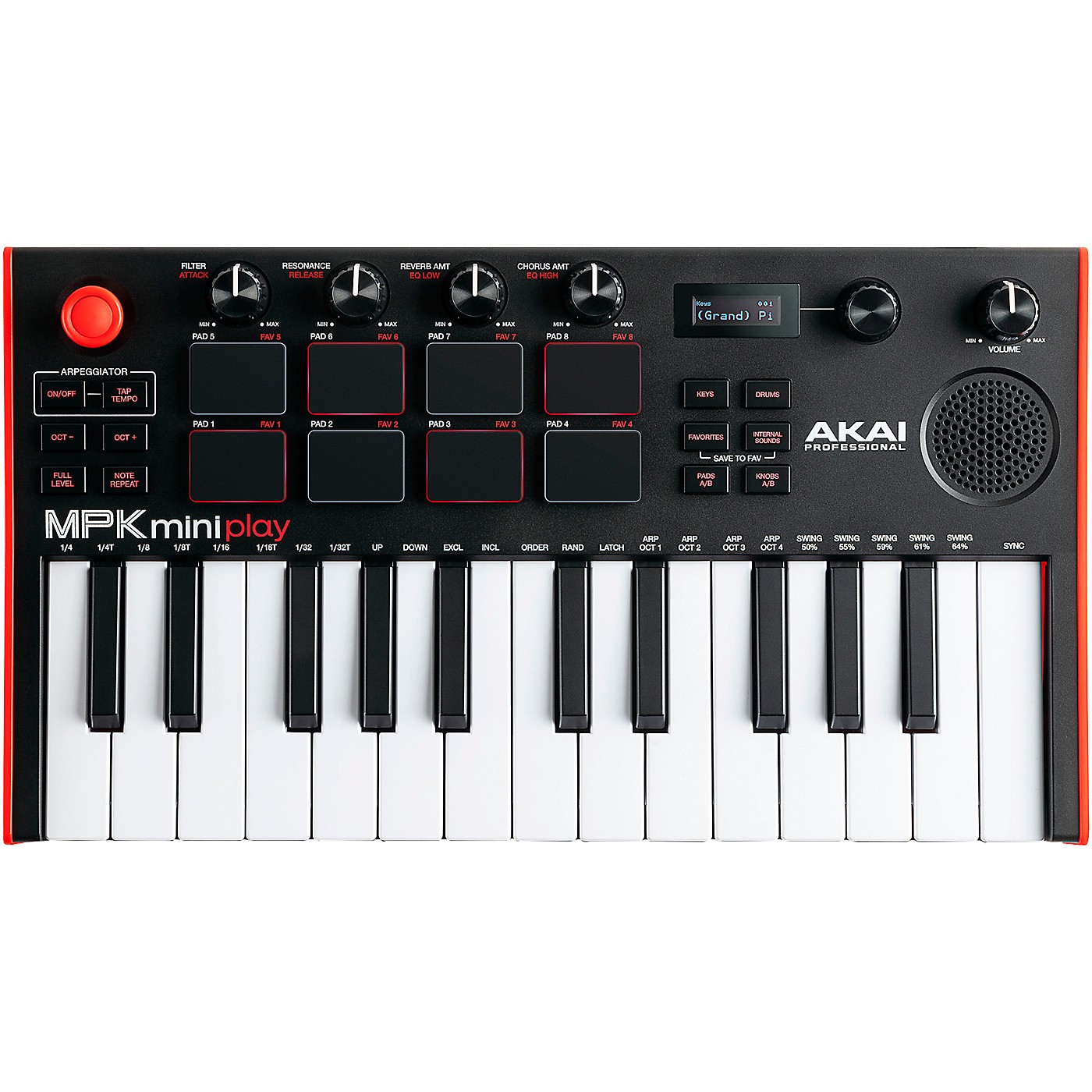 Akai Professional MPK mini play mk3 Mini Controller Keyboard With Built-in Speaker thumbnail