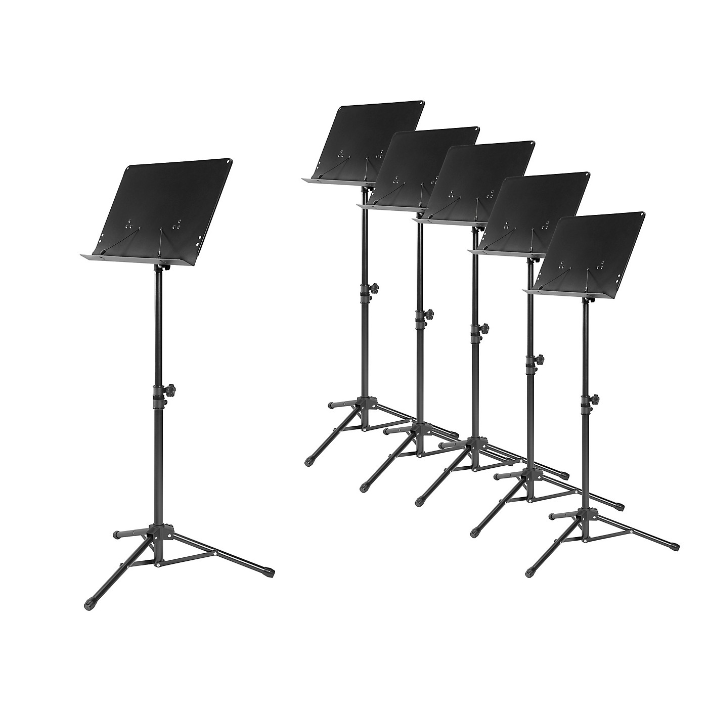 Musician's Gear MST50 Tripod Orchestral Music Stand 6Pack Woodwind
