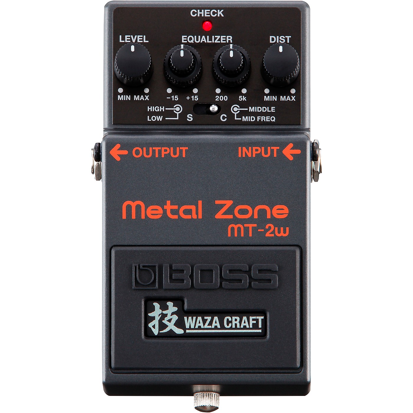 BOSS MT-2W Metal Zone Waza Craft Distortion Guitar Effects Pedal thumbnail