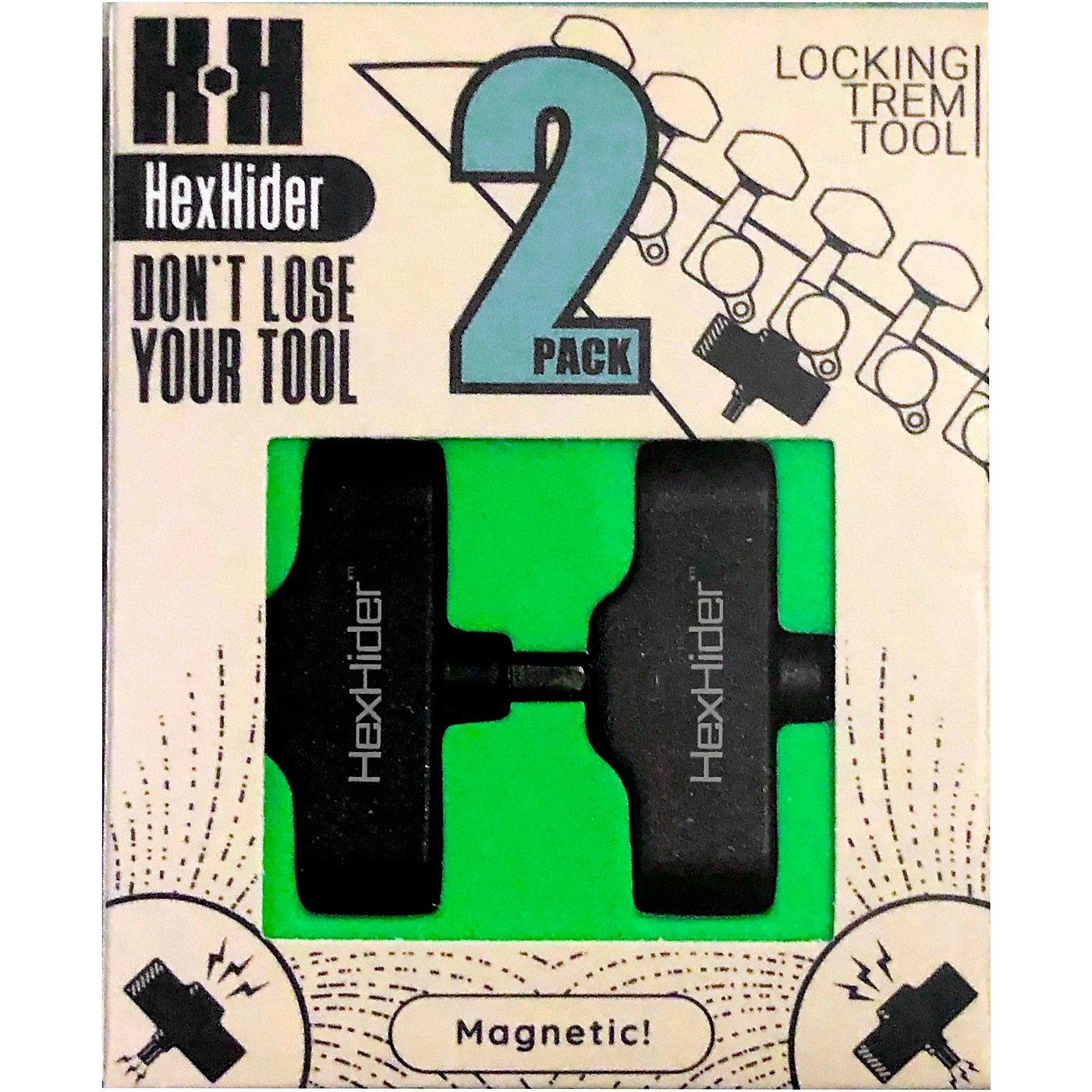 HexHider Magnetic 3mm Allen Wrench - 2 Pack thumbnail