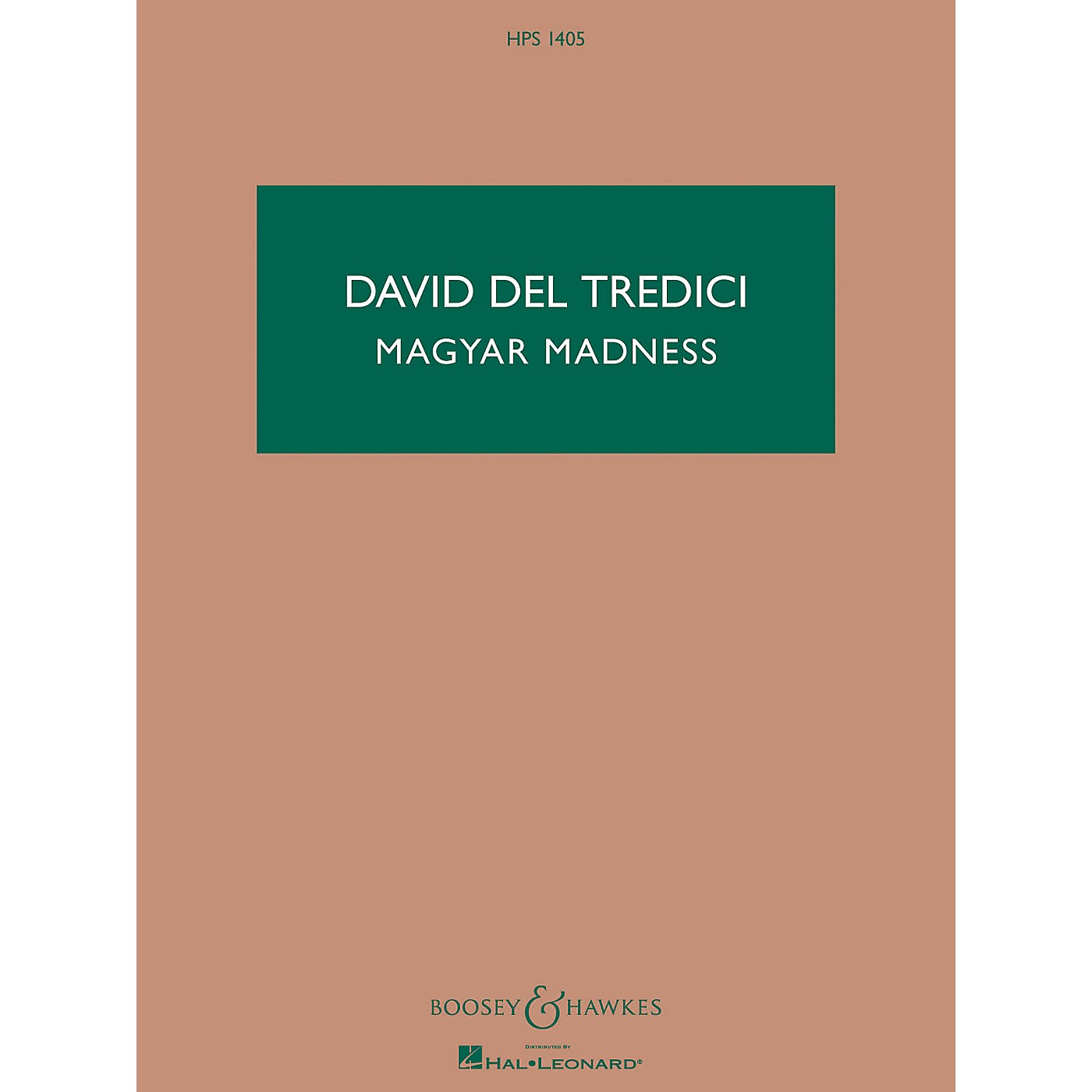 Boosey and Hawkes Magyar Madness Boosey & Hawkes Scores/Books Series Composed by David Del Tredici thumbnail