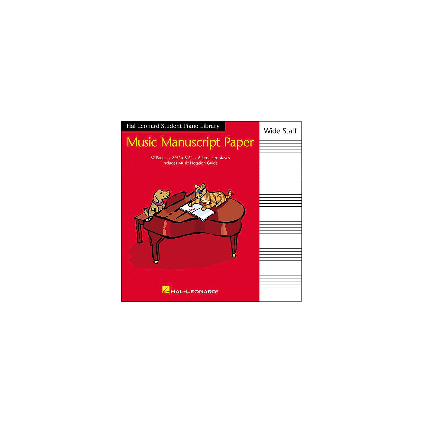 Hal Leonard Manuscript Paper 8 1/2