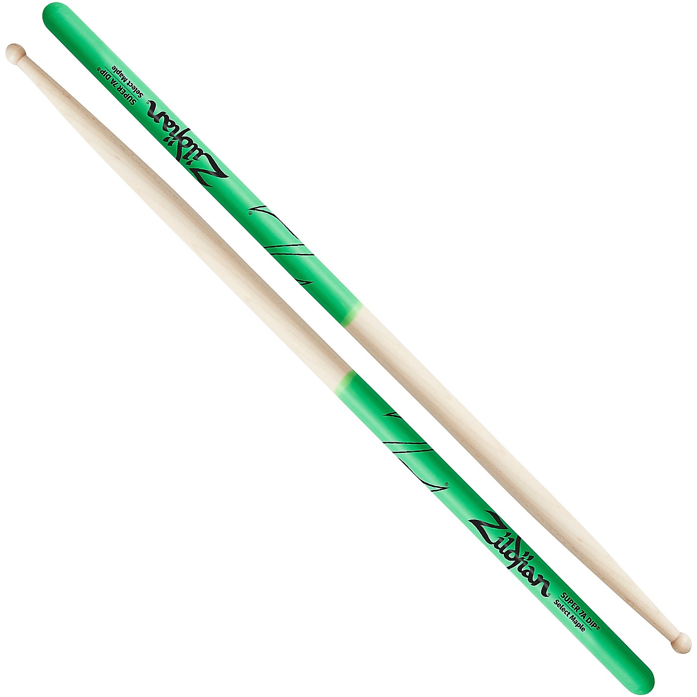Zildjian Maple Green DIP Drum Sticks thumbnail