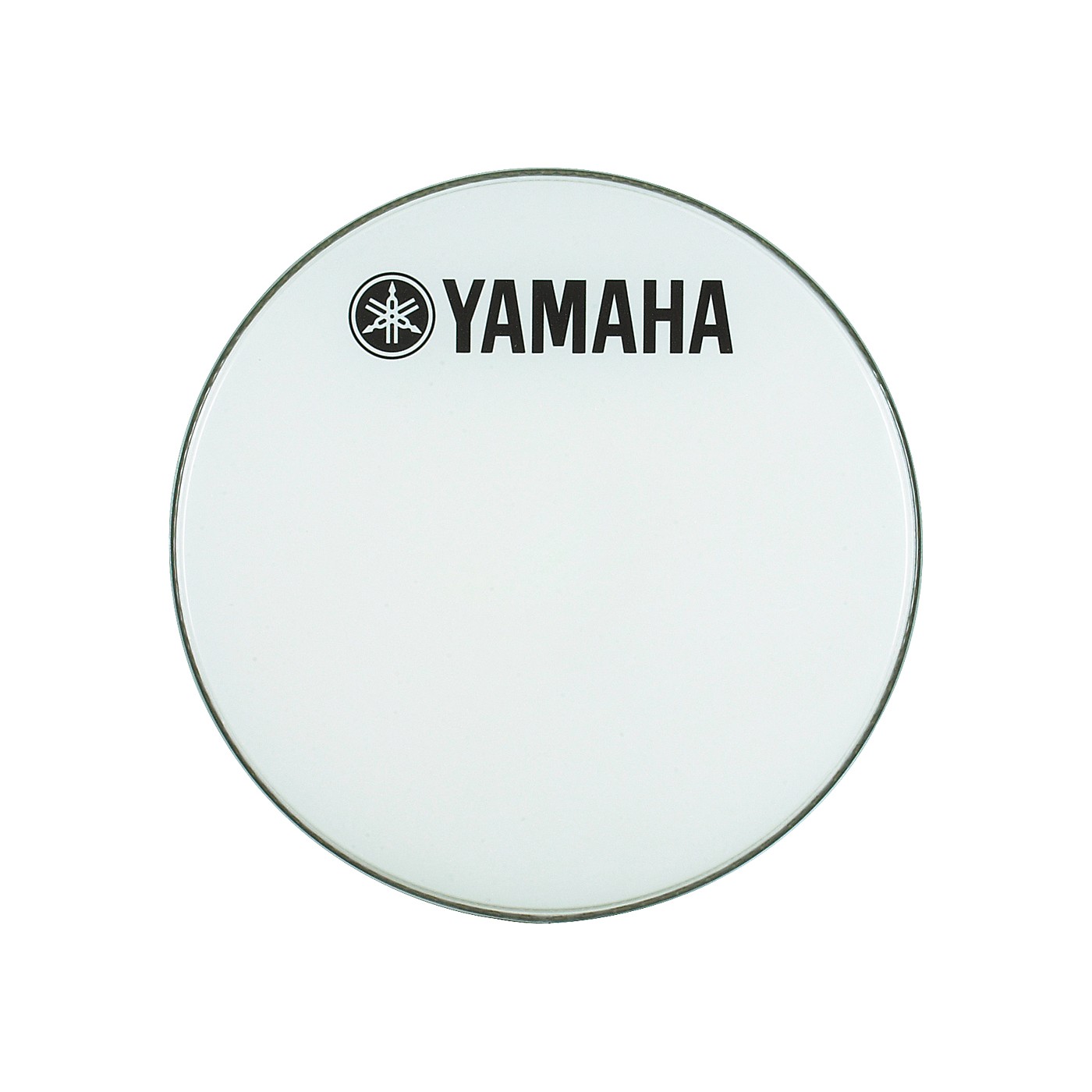 Yamaha Marching Bass Drum Head with Fork Logo Woodwind & Brasswind