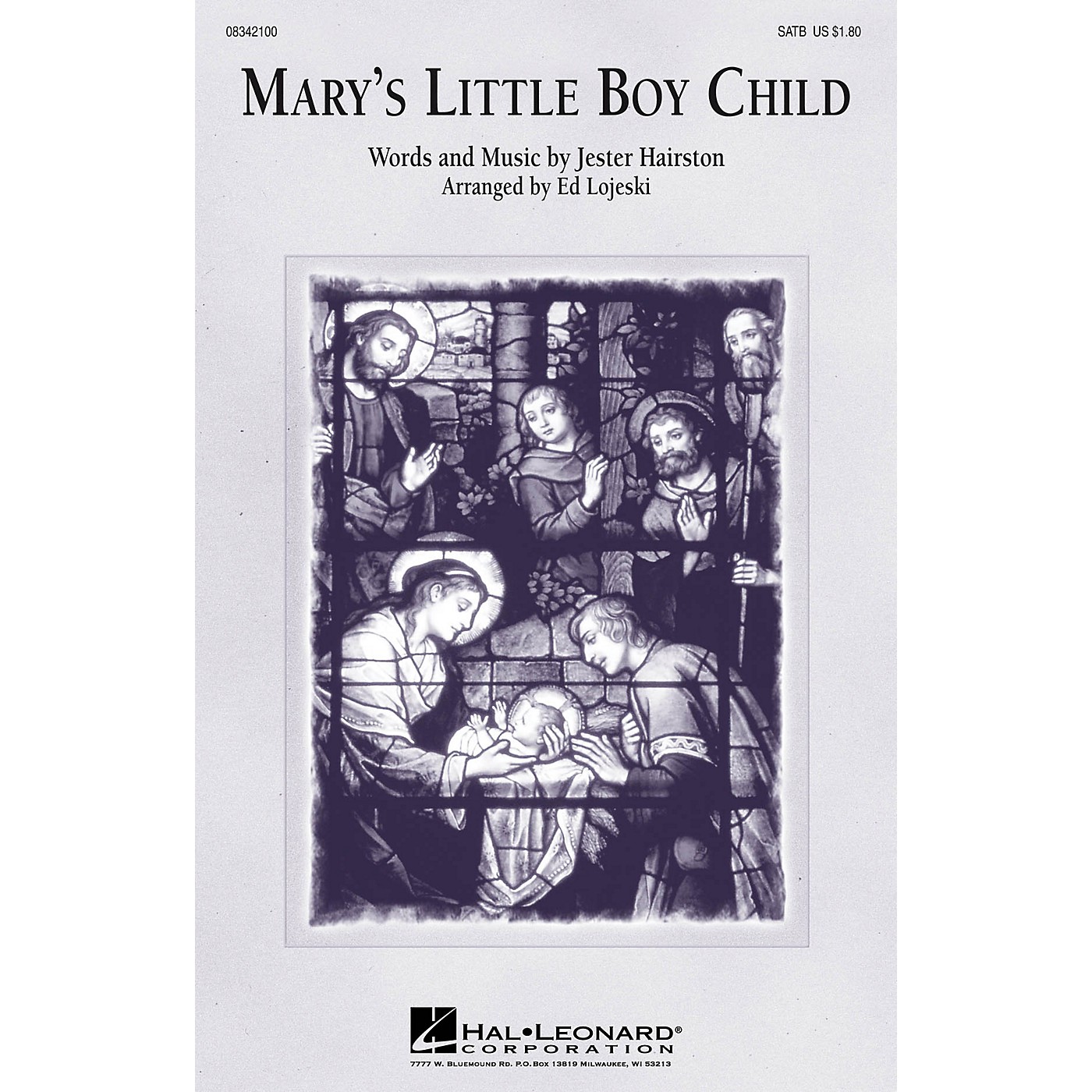 Hal Leonard Mary's Little Boy Child ShowTrax CD Arranged by Ed Lojeski thumbnail