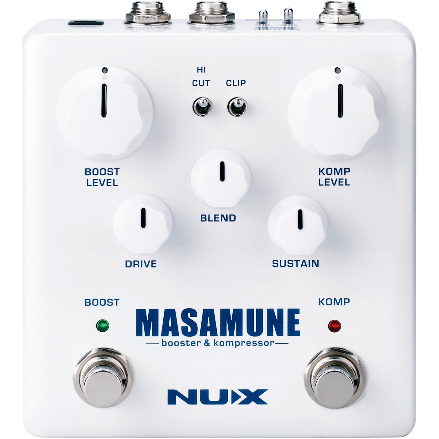 NUX Masamune Booster and Kompressor Effects Pedal thumbnail