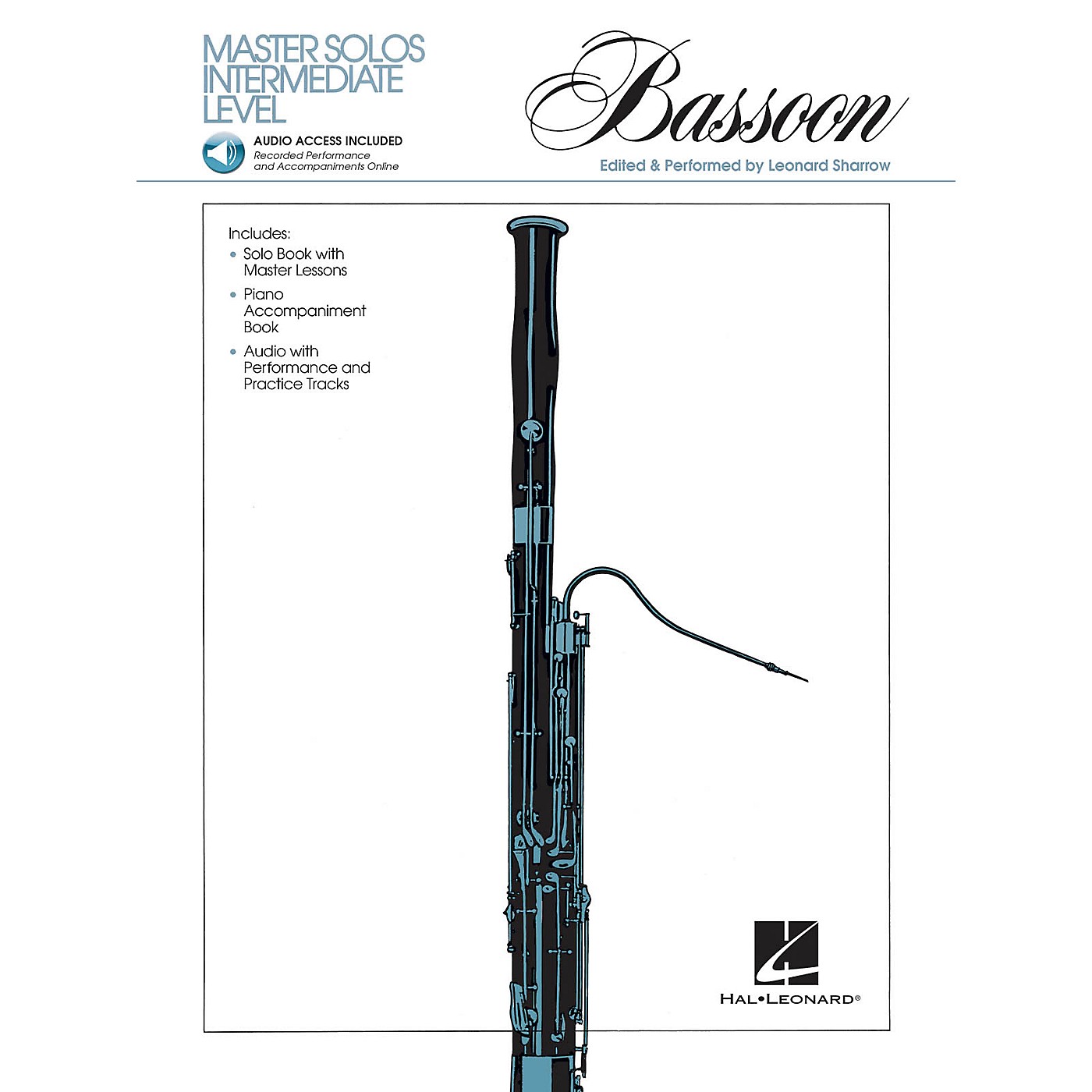Hal Leonard Master Solos Intermediate Level for Bassoon Book/Audio Online thumbnail