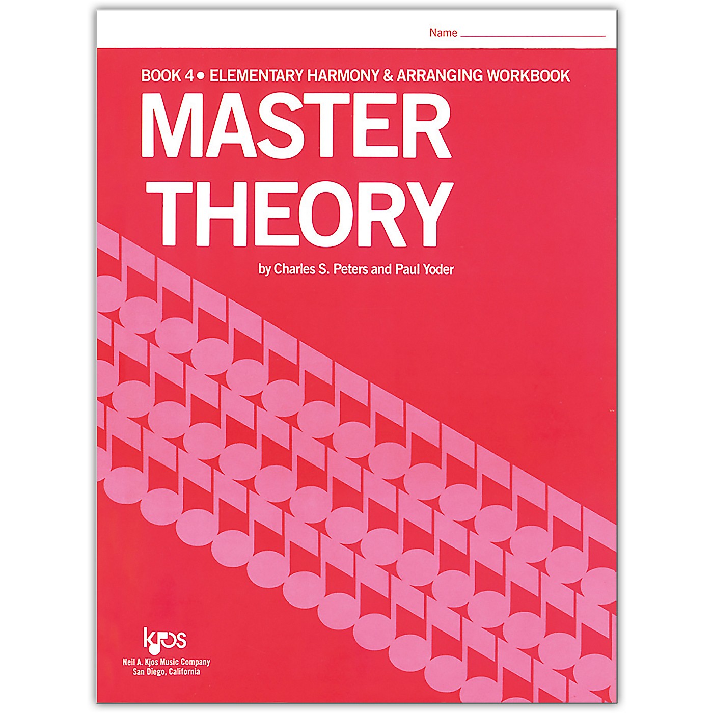 KJOS Master Theory Series Book 4 Elementary Harmony thumbnail