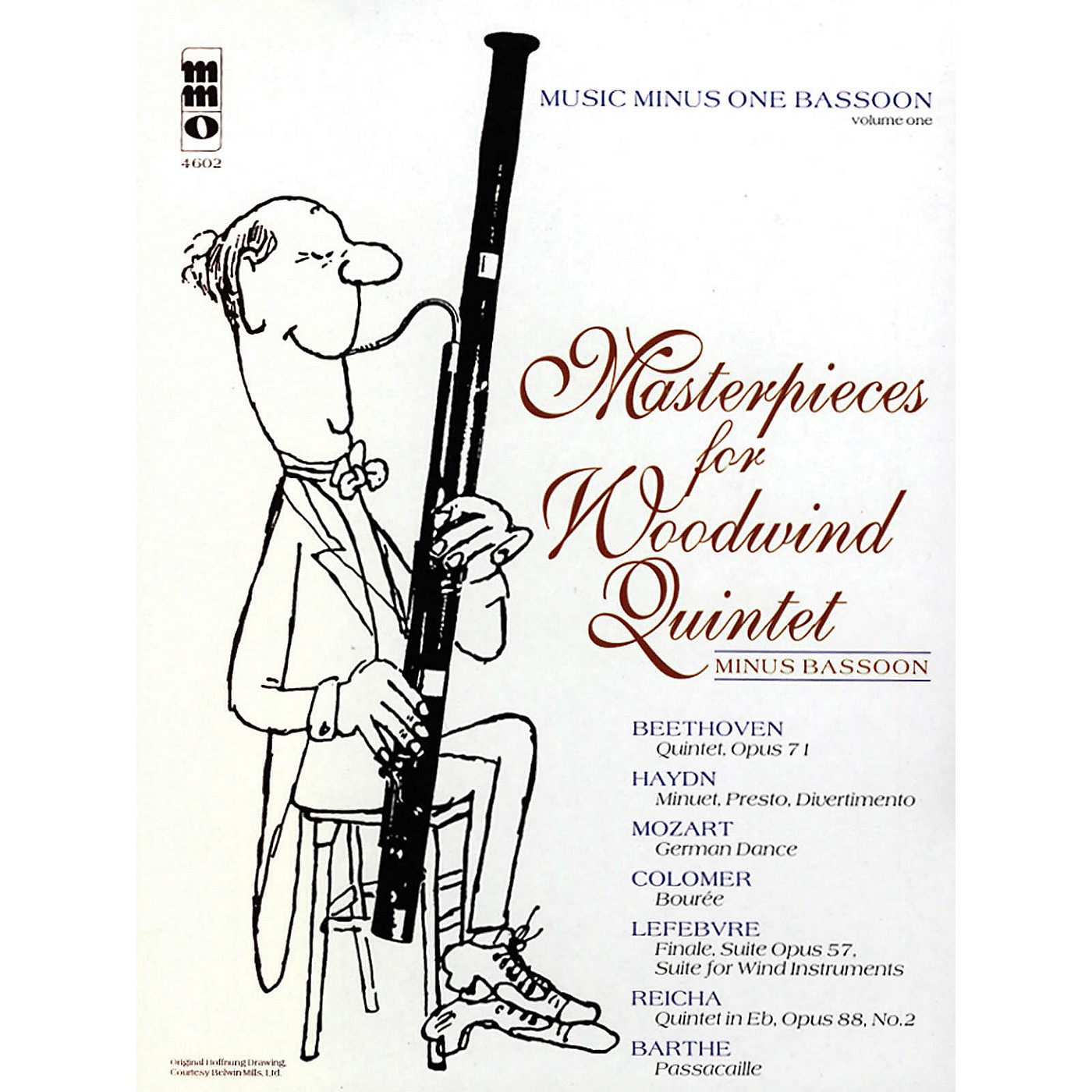 Music Minus One Masterpieces for Woodwind Quintet - Volume 1 Music Minus One Series Softcover with CD Composed by Various thumbnail
