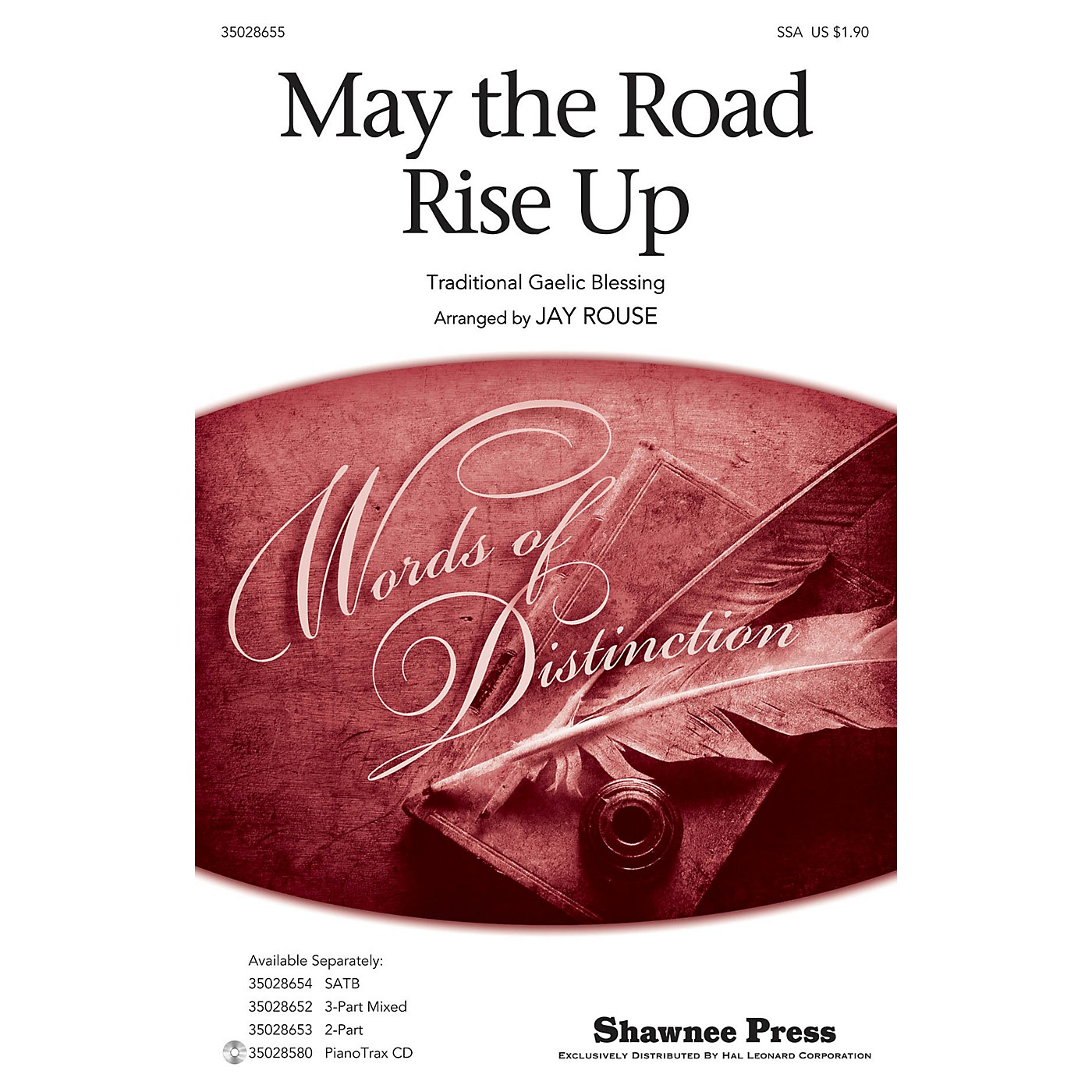 Shawnee Press May the Road Rise Up SSA arranged by Jay Rouse thumbnail