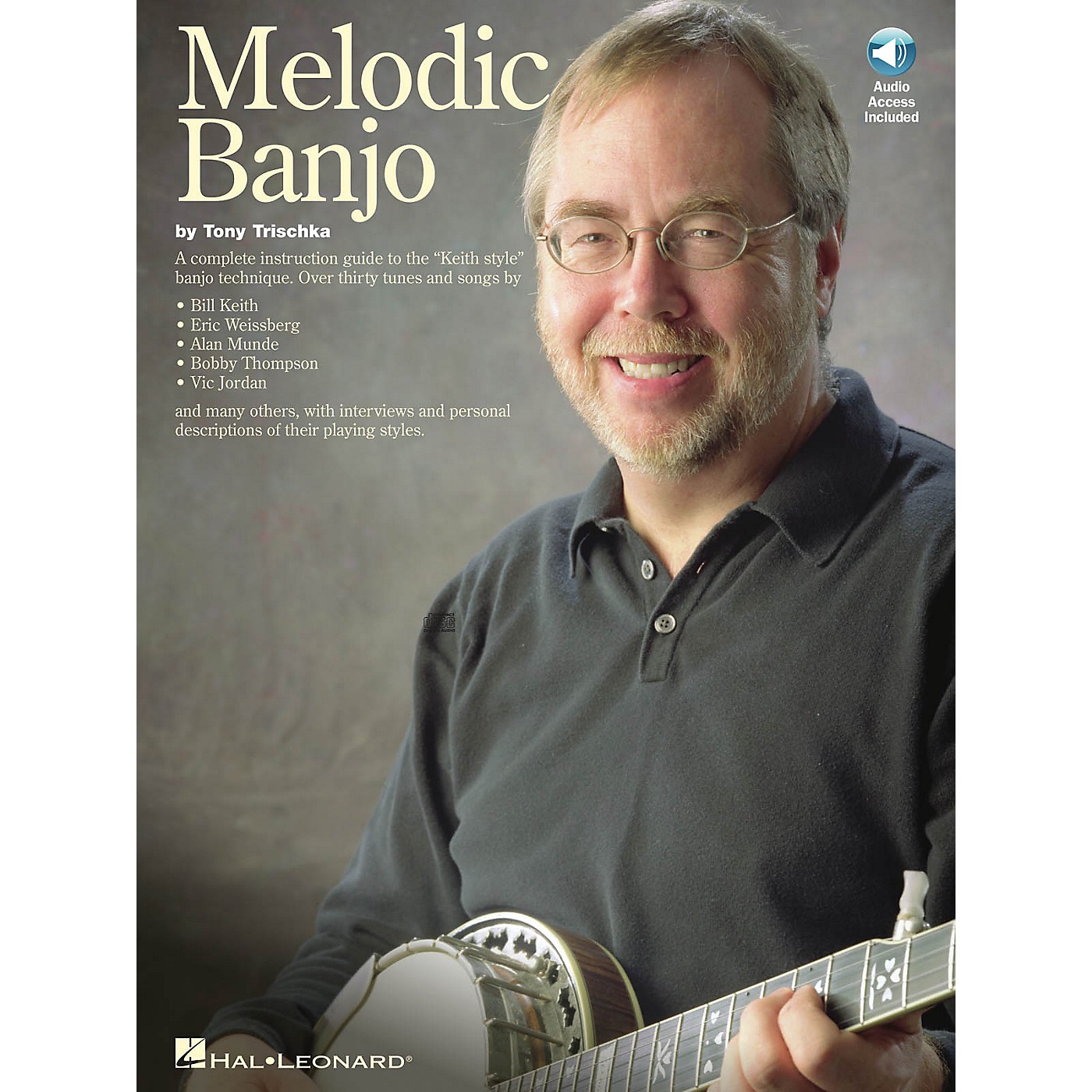 Music Sales Melodic Banjo Music Sales America Series Softcover with CD Written by Tony Trischka thumbnail