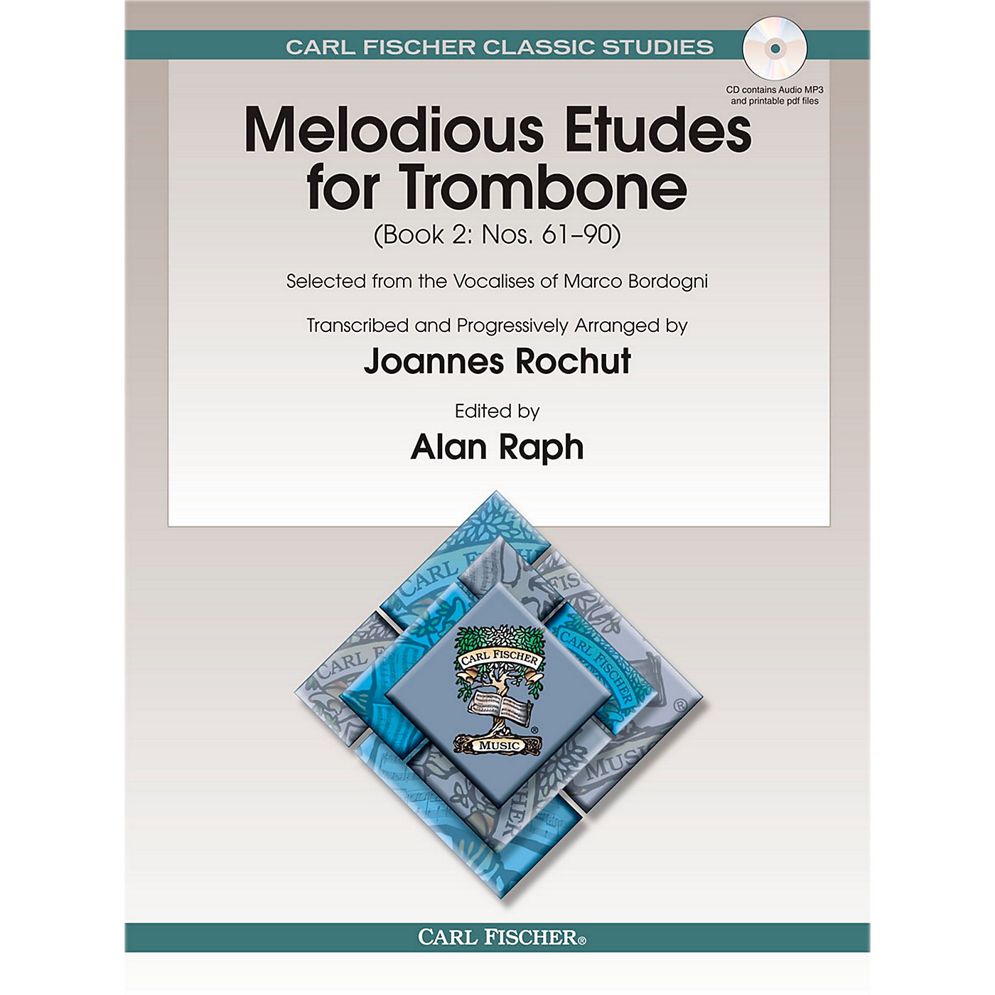Carl Fischer Melodious Etudes for Trombone, Vol. 2 thumbnail