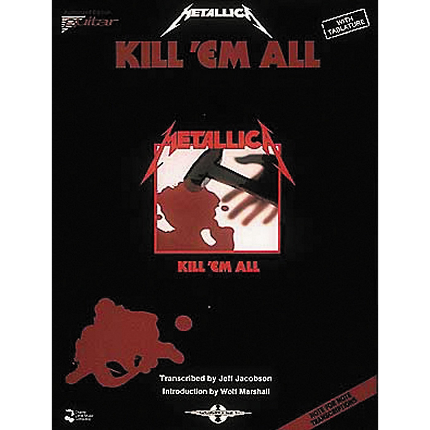 Hal Leonard Metallica Kill 'em All Guitar Tab Songbook thumbnail