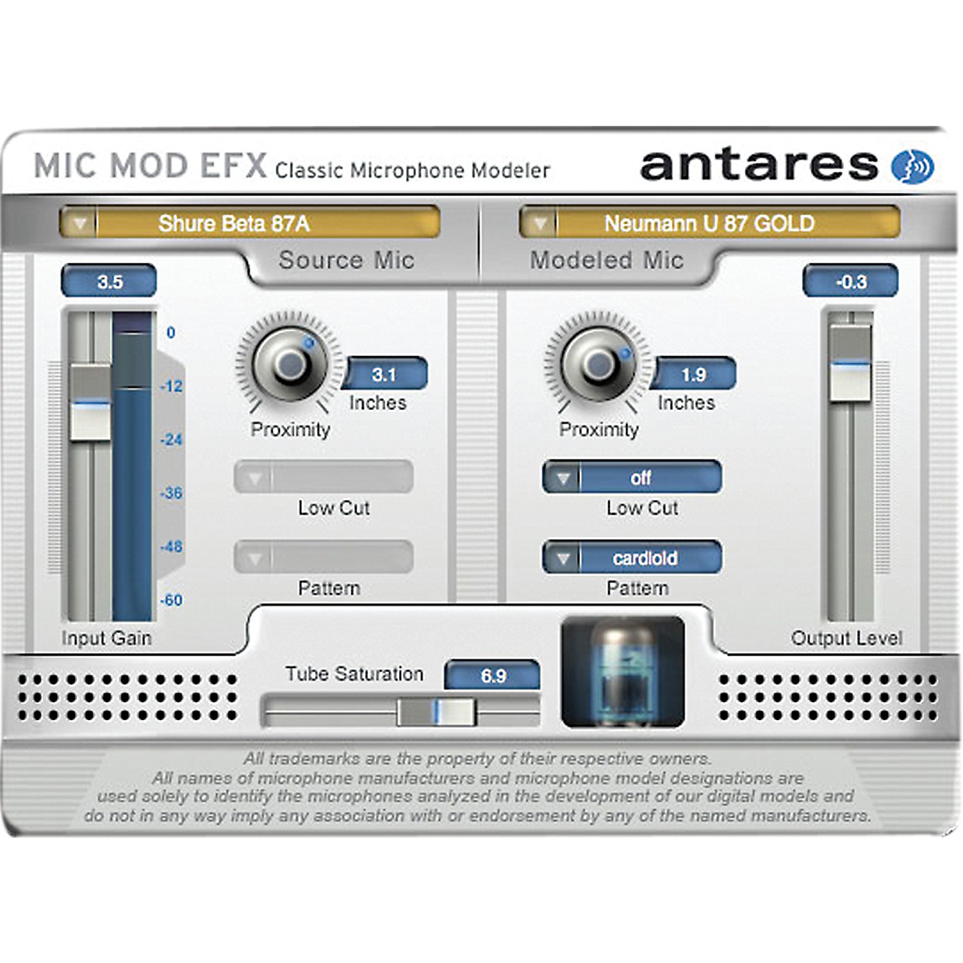 Antares Mic Mod EFX (VST/ AU/ RTAS) Software Download thumbnail