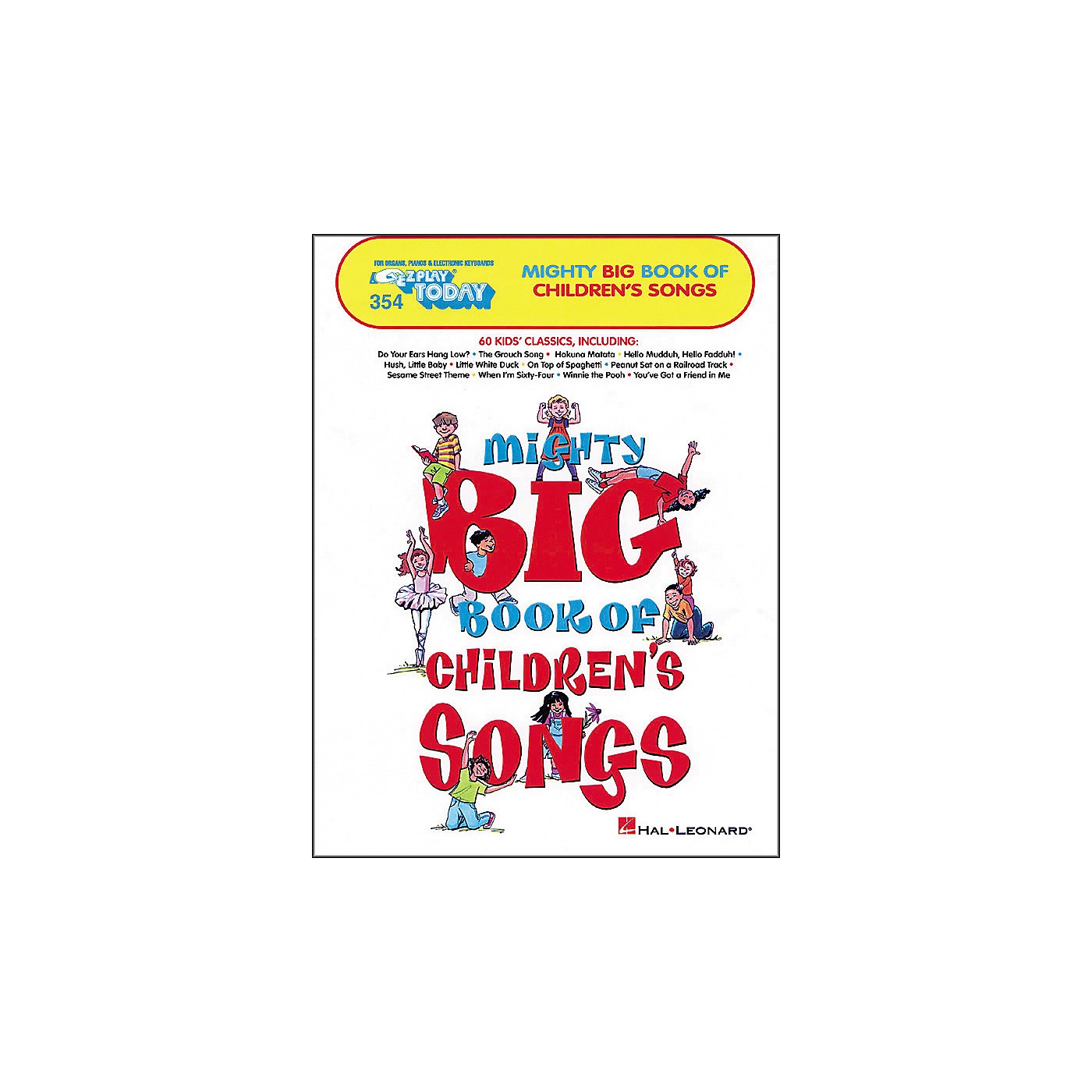 Hal Leonard Mighty Big Book Of Childrens Songs E-Z Play 354 thumbnail