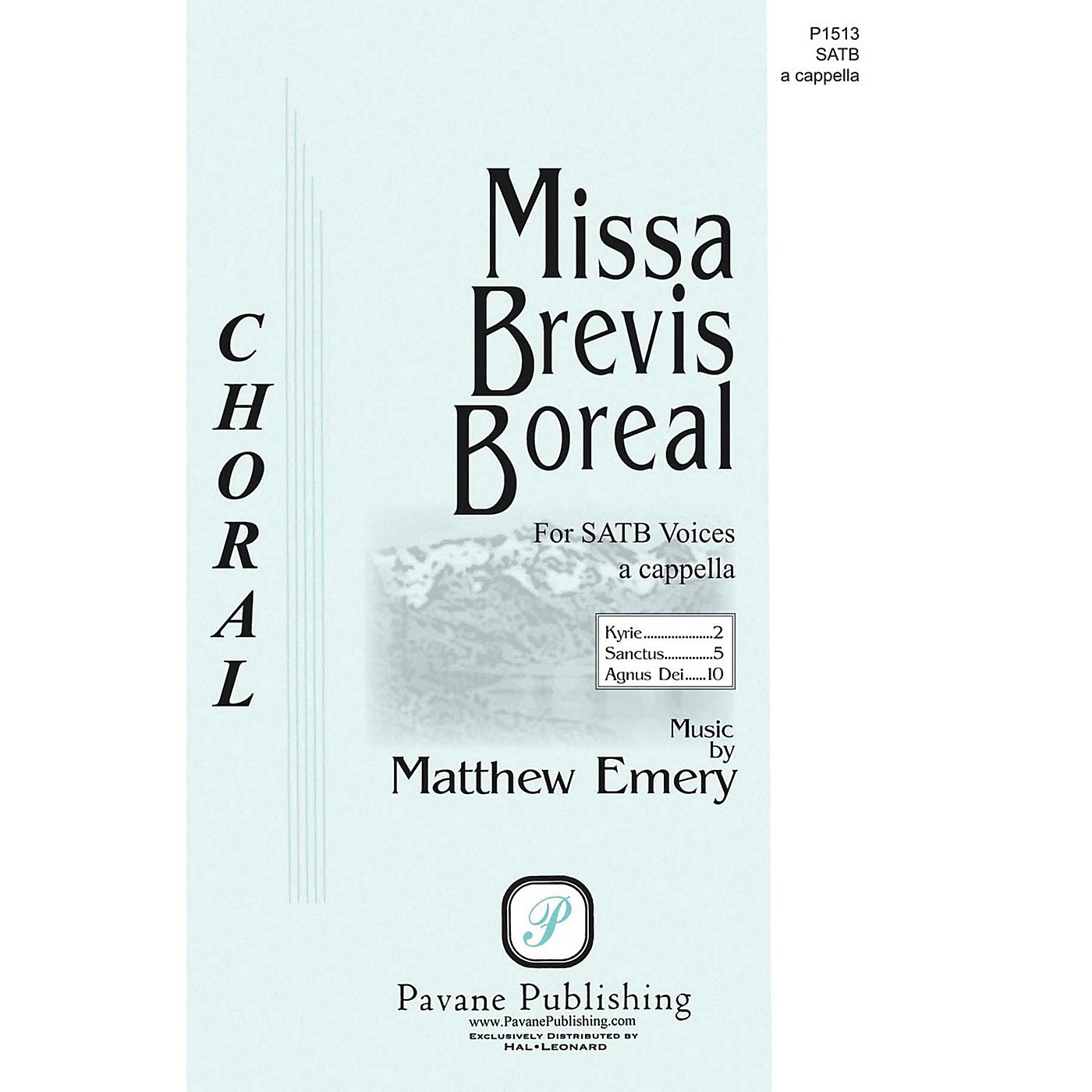 PAVANE Missa Brevis Boreal SATB a cappella composed by Matthew Emery thumbnail