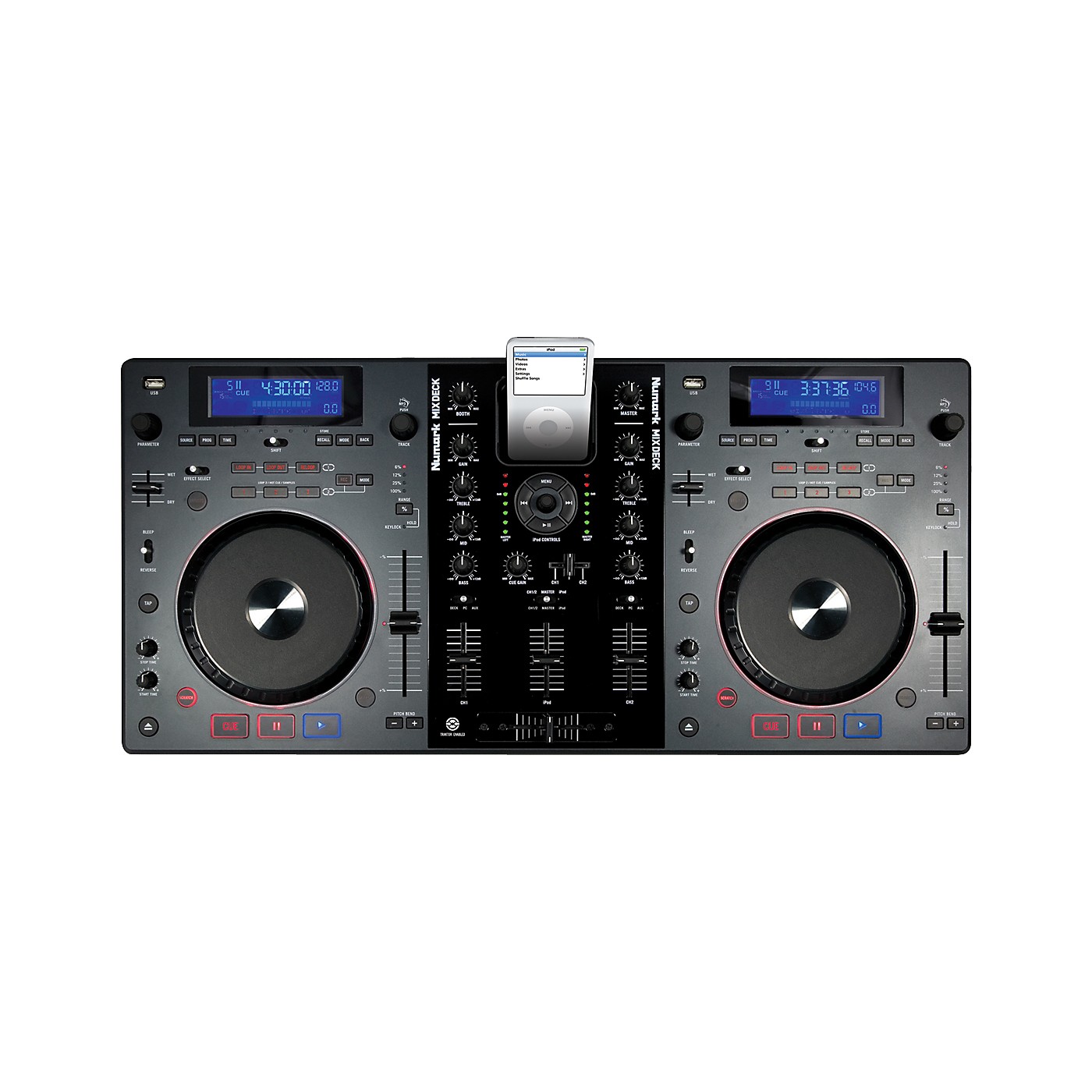 Numark MixDeck Universal DJ System Woodwind & Brasswind