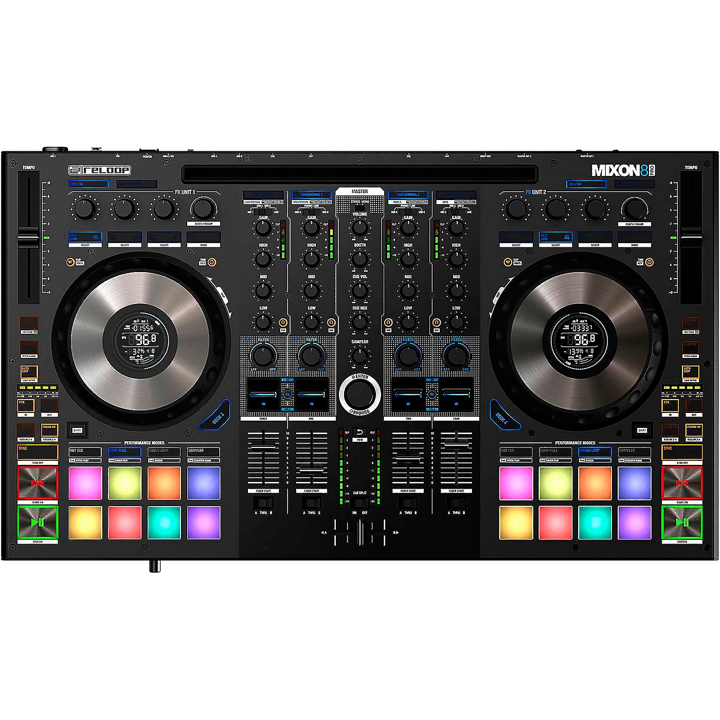 Reloop Mixon 8 Pro 4-Channel DJ Controller thumbnail