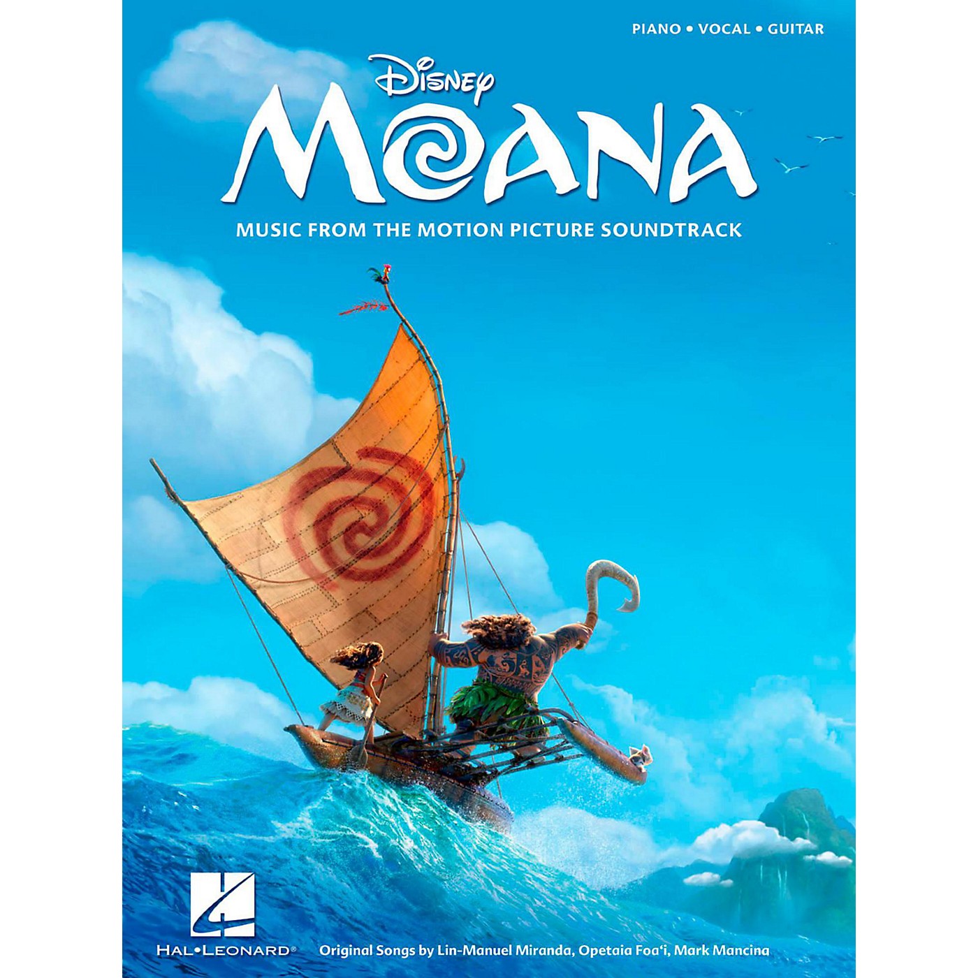 Hal Leonard Moana - Music from The Motion Picture Soundtrack Piano/Vocal/Guitar thumbnail