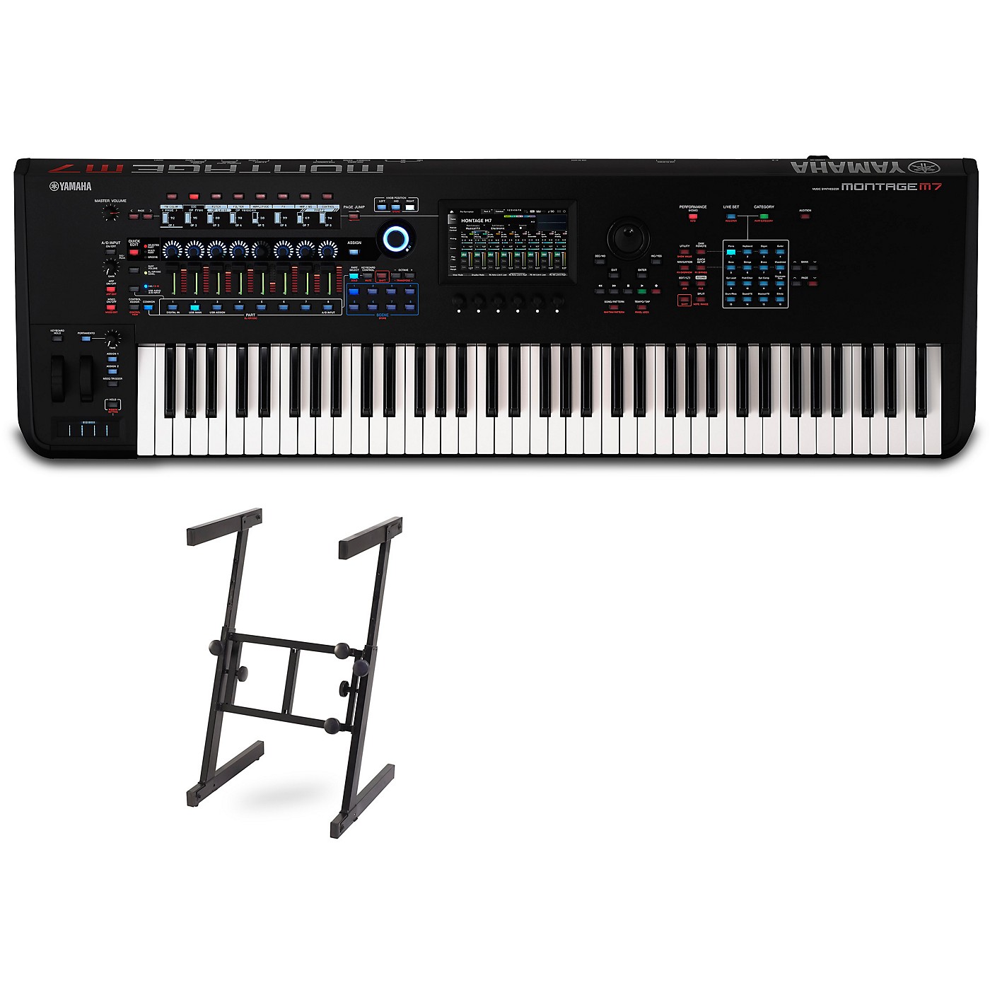 Yamaha Montage M7 Flagship Synthesizer Essentials Package Woodwind & Brasswind