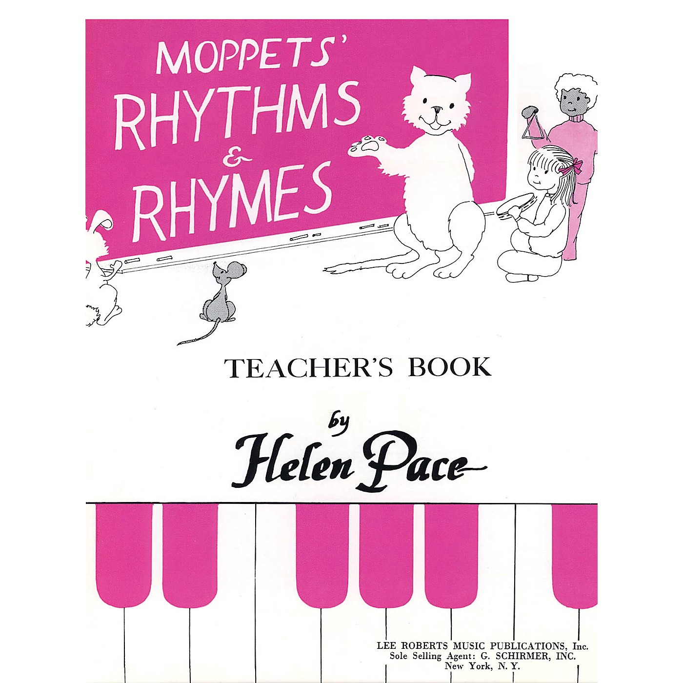 Lee Roberts Moppets' Rhythms and Rhymes Teacher's Book (Teacher's