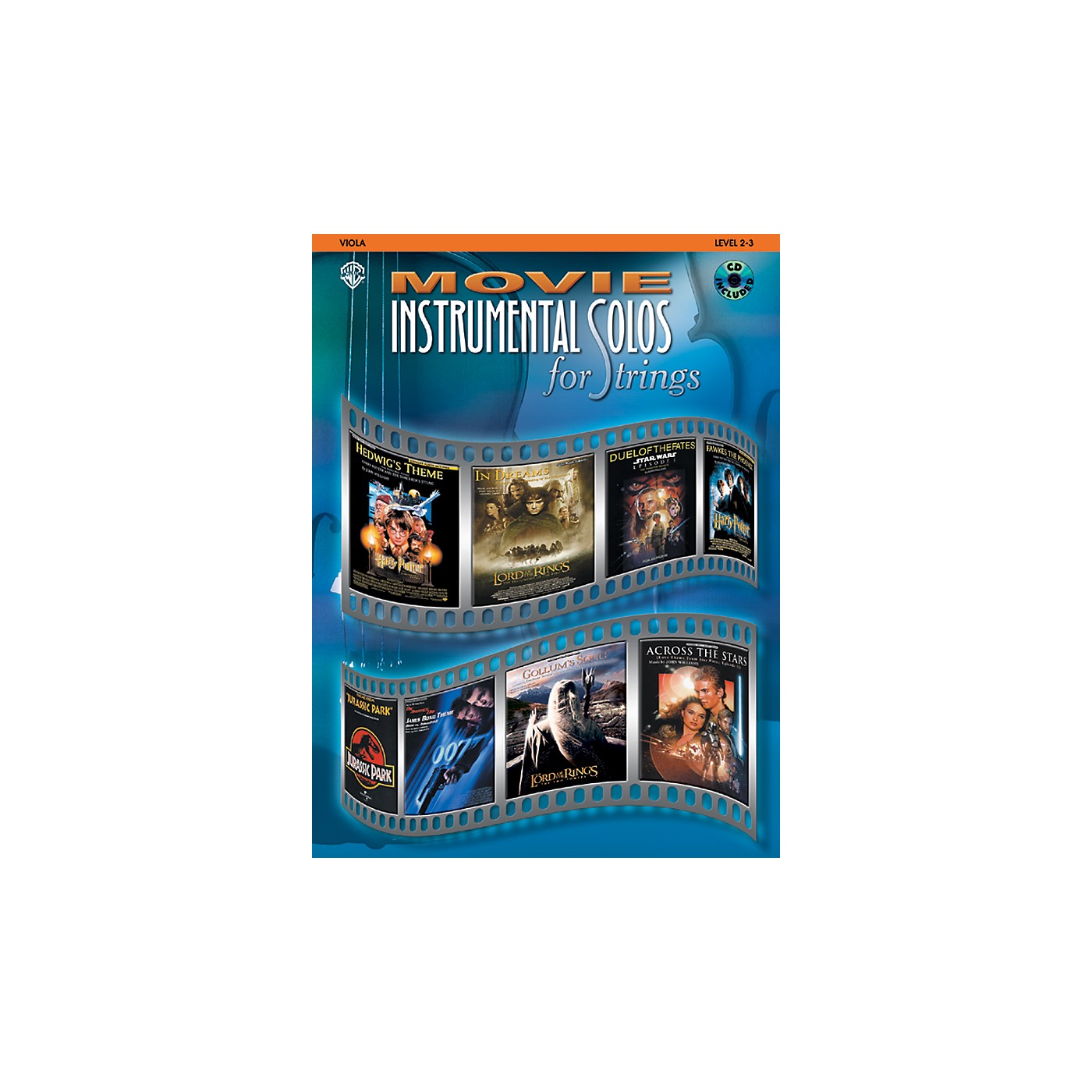 Alfred Movie Instrumental Solos for Strings Viola Book & CD thumbnail