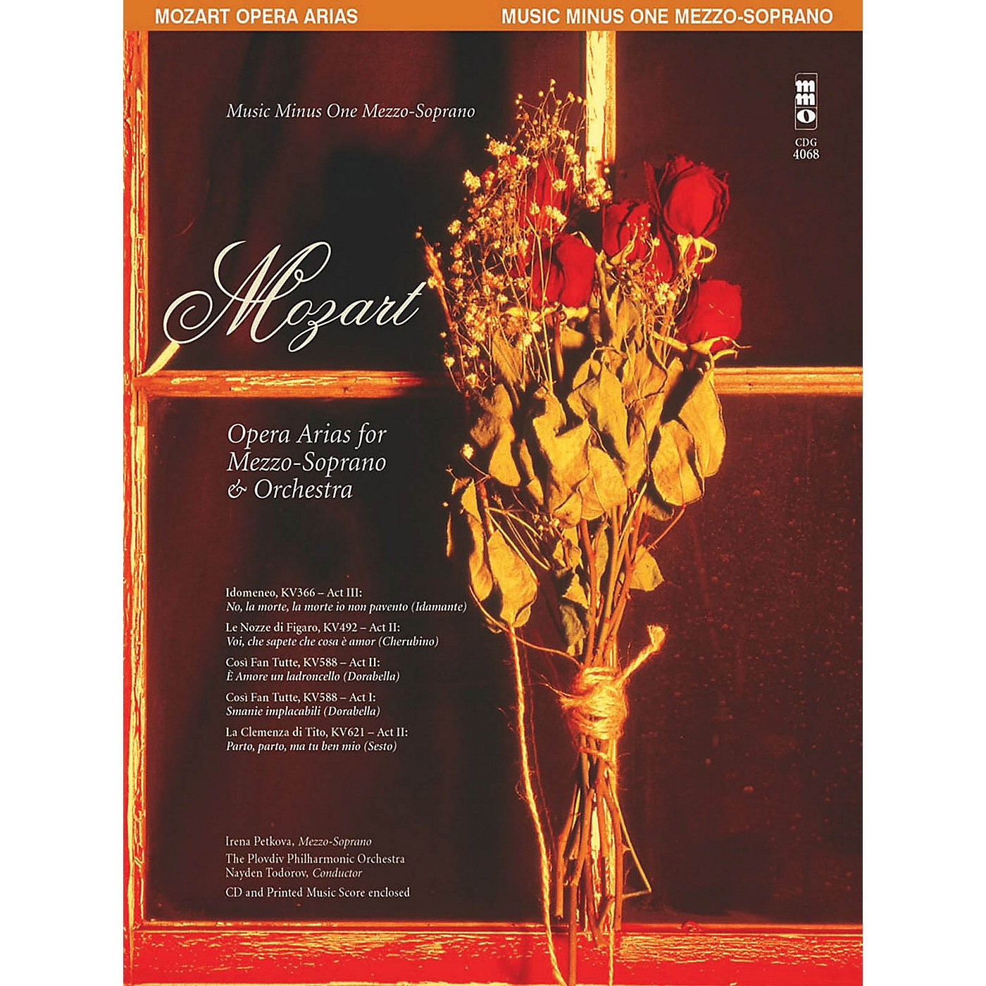 Music Minus One Mozart Opera Arias for Mezzo-Soprano and Orchestra Music Minus One Softcover with CD by Mozart thumbnail