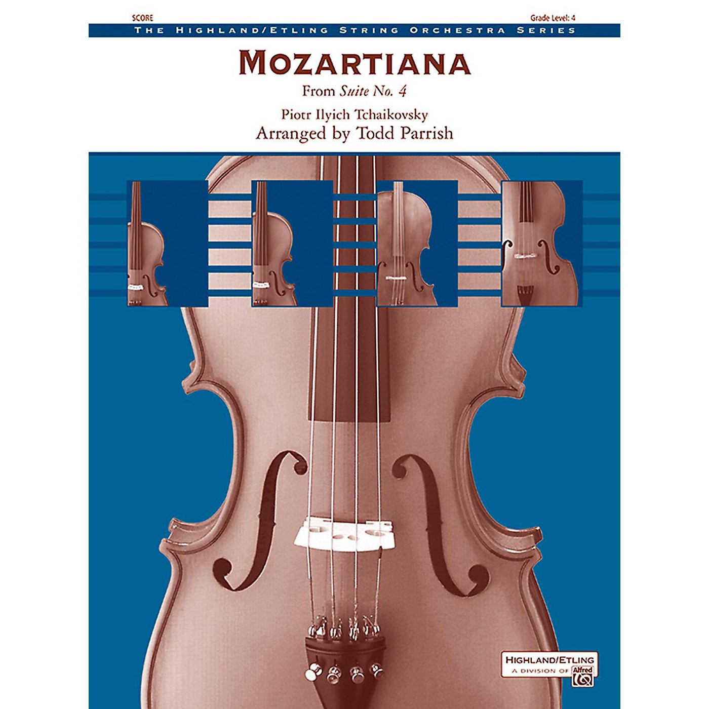 Alfred Mozartiana String Orchestra Grade 4 thumbnail