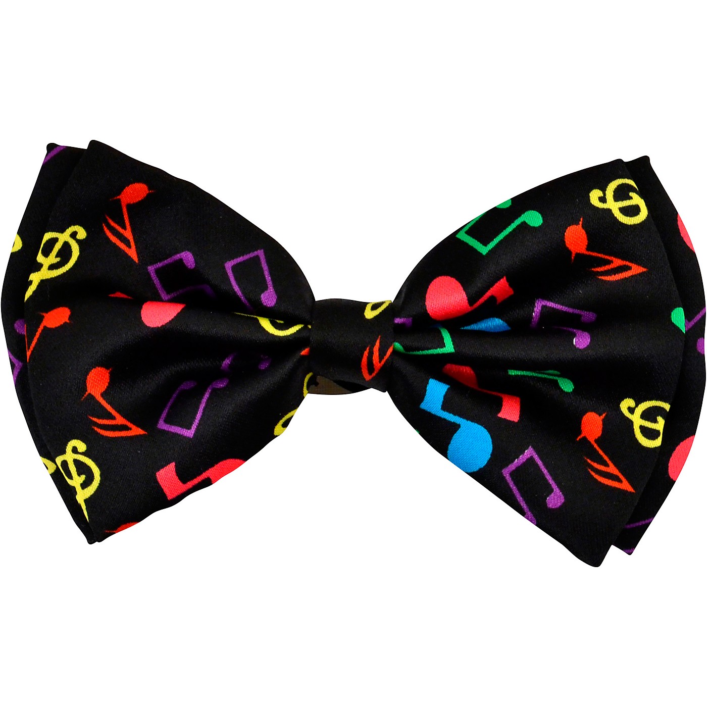 AIM Multi Color Bow Tie With Music Notes thumbnail