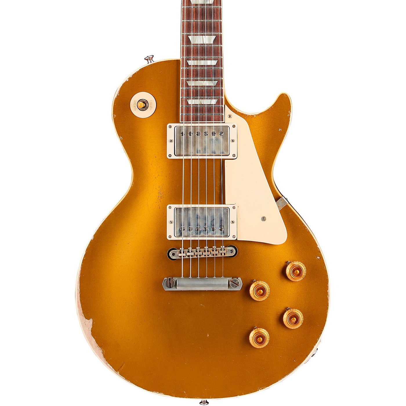Gibson Custom Murphy Lab 1957 Les Paul Goldtop Reissue Ultra Heavy Aged Electric Guitar thumbnail