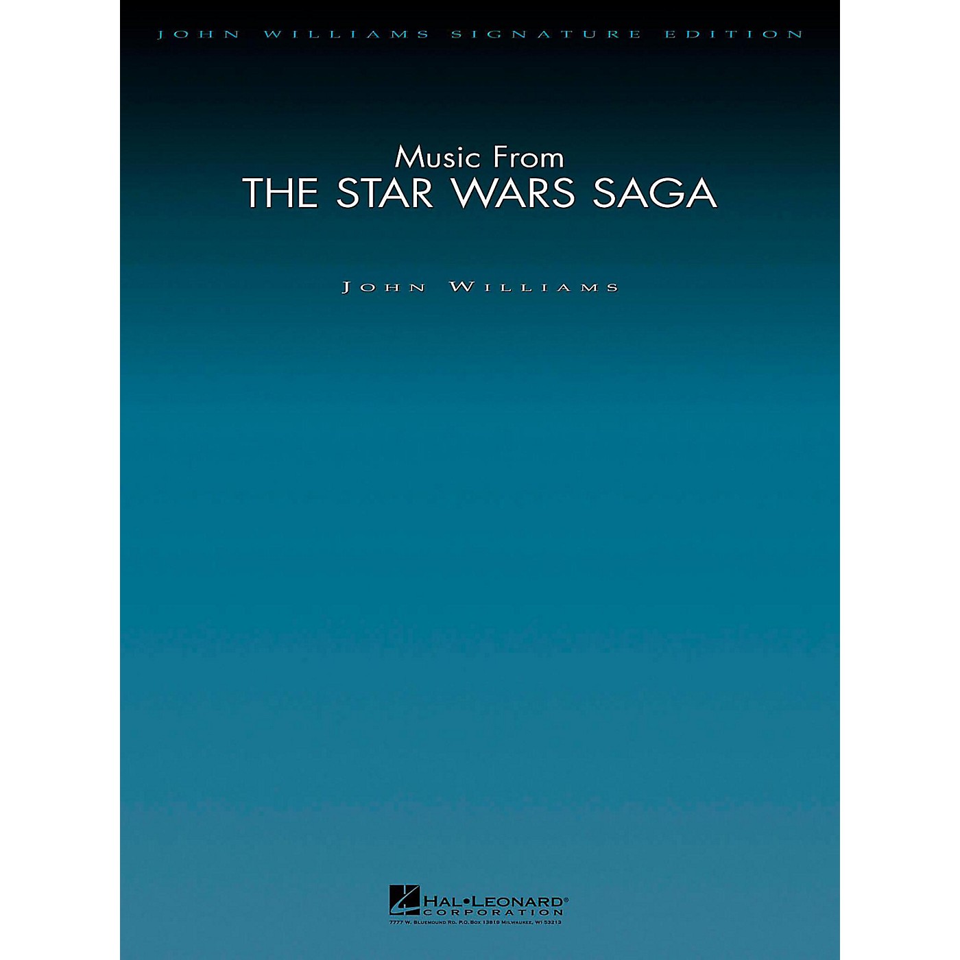 Hal Leonard Music From The Star Wars Saga - John Williams Signature Edition Orchestra Score and Parts thumbnail