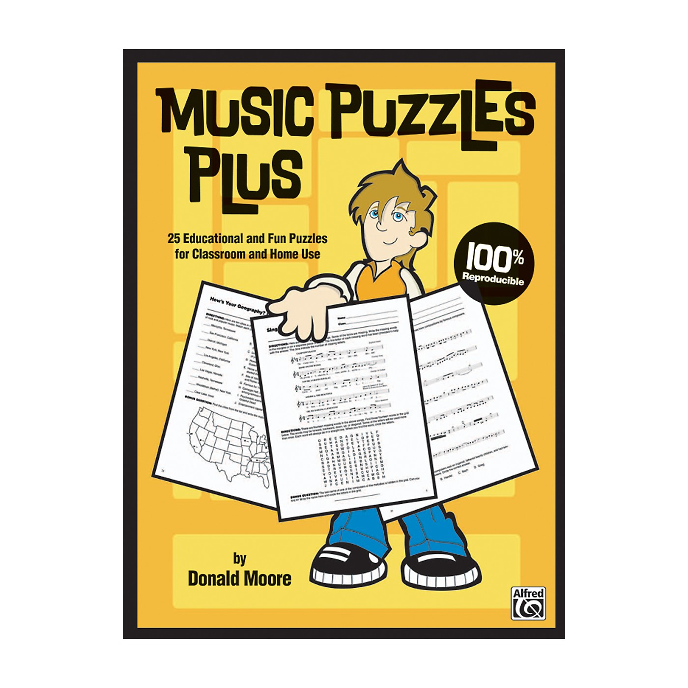 Alfred Music Puzzles Plus Book thumbnail