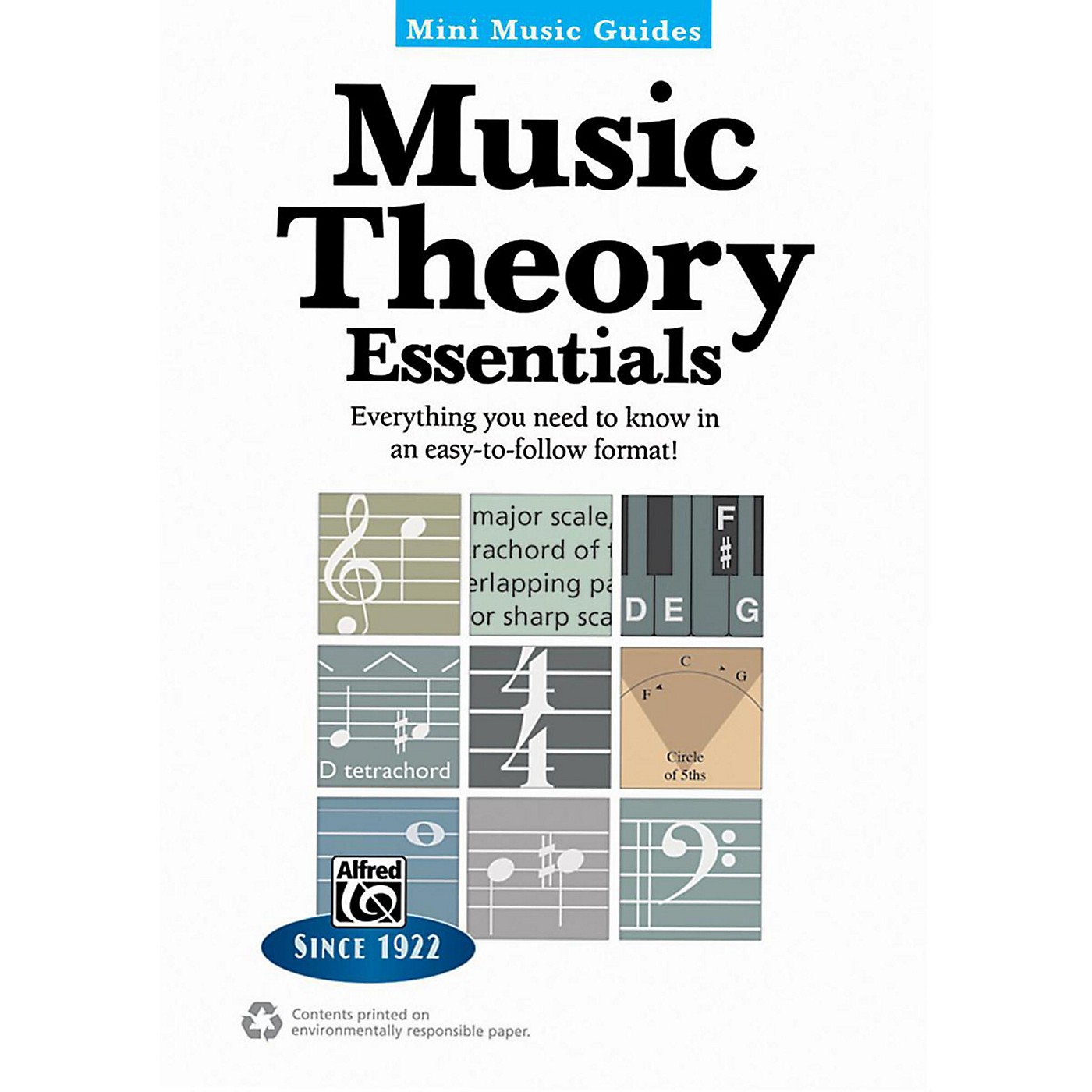 Alfred Music Theory Essentials Mini Music Guides Book thumbnail