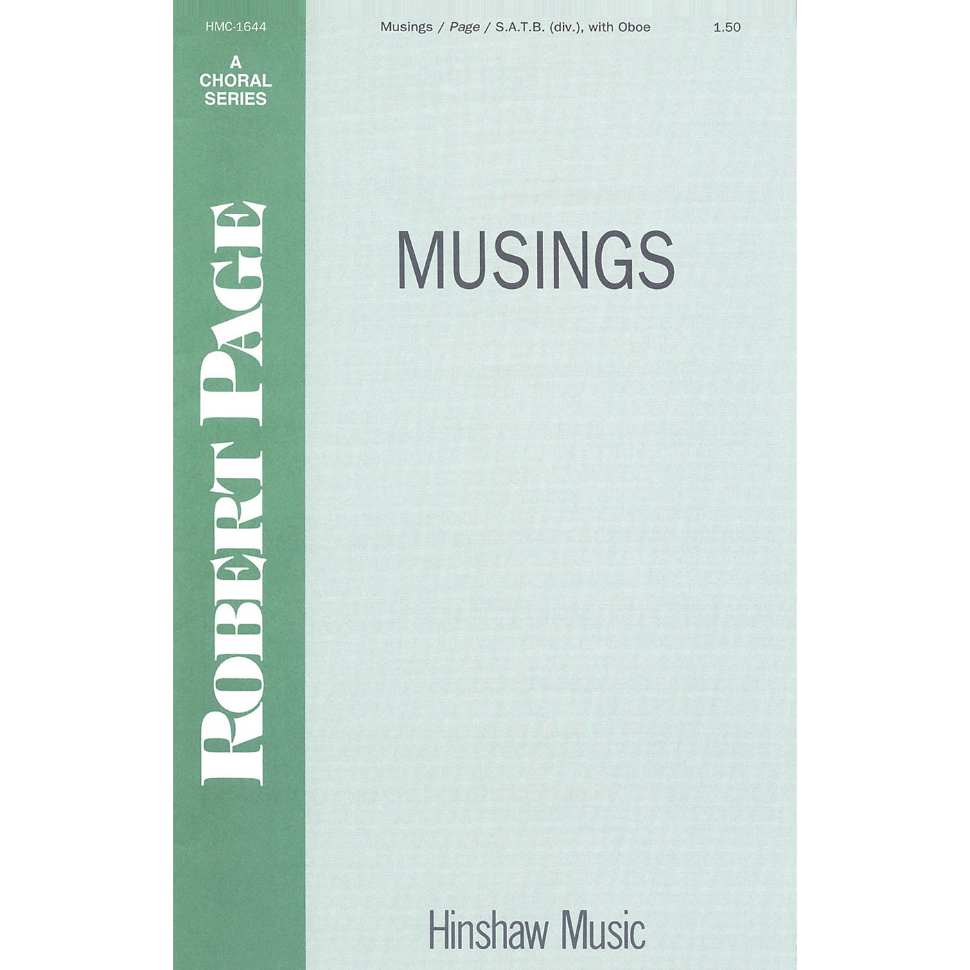Hinshaw Music Musings SSAATTBB composed by Robert Page thumbnail