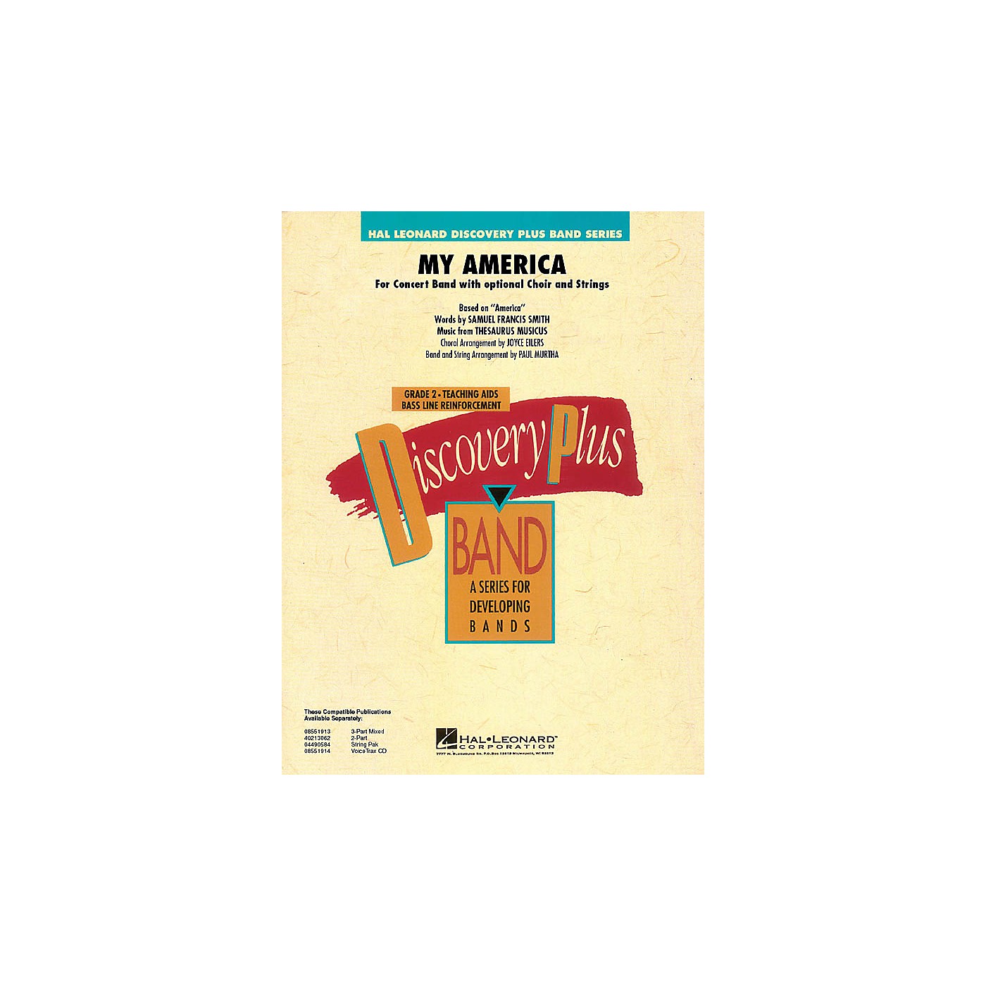Hal Leonard My America - Discovery Plus Band Level 2 arranged by Paul Murtha thumbnail