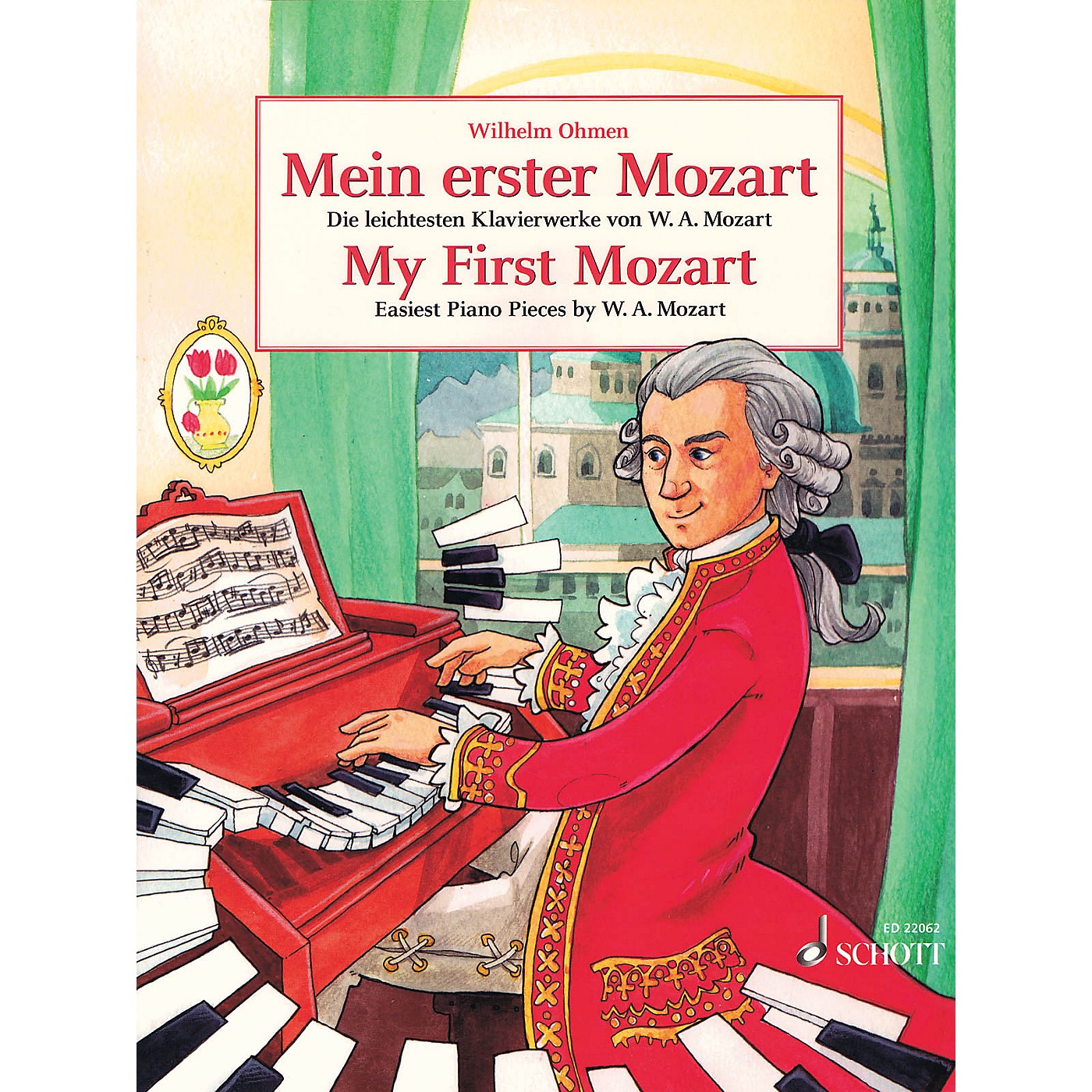 Schott My First Mozart (Mein Erster Mozart) (Easiest Piano Pieces by W.A. Mozart) Piano Solo Series Softcover thumbnail
