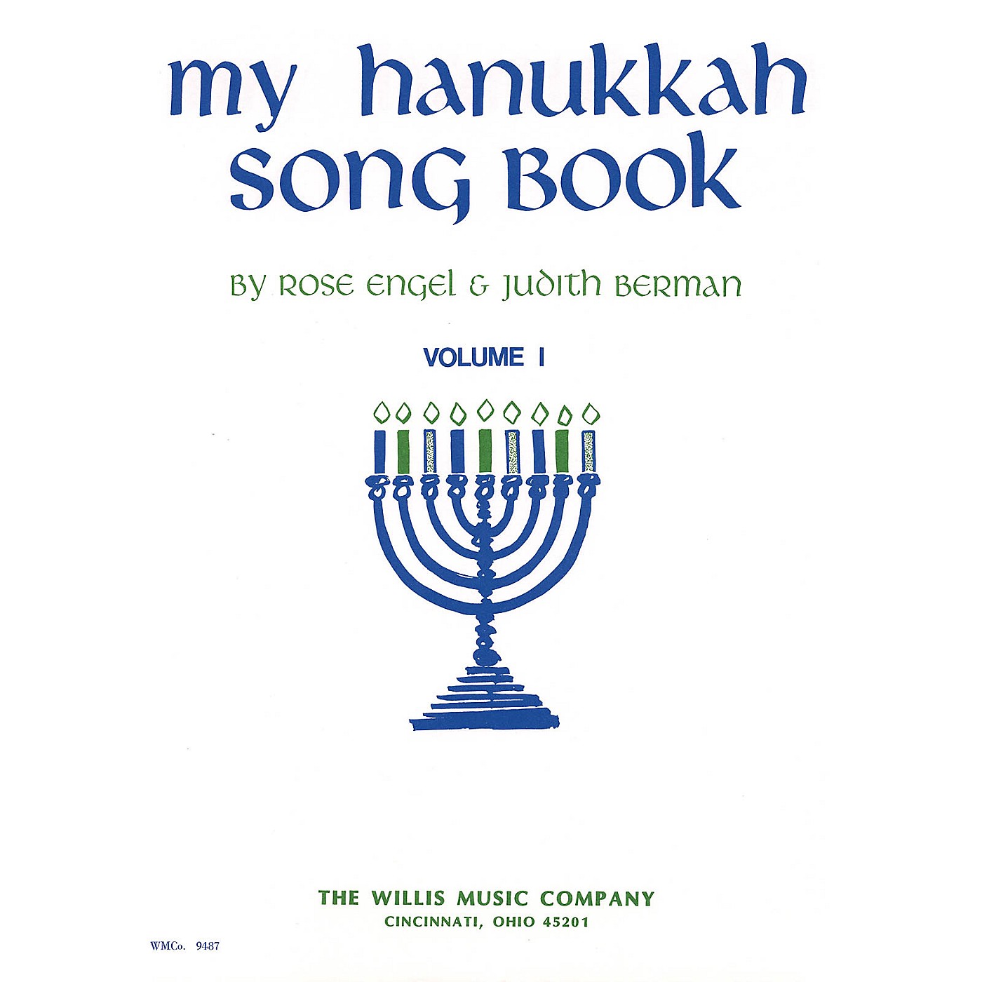 Willis Music My Hanukkah Song Book (Vol. 1/Early Inter Level) Willis Series Book by Rose Engel thumbnail