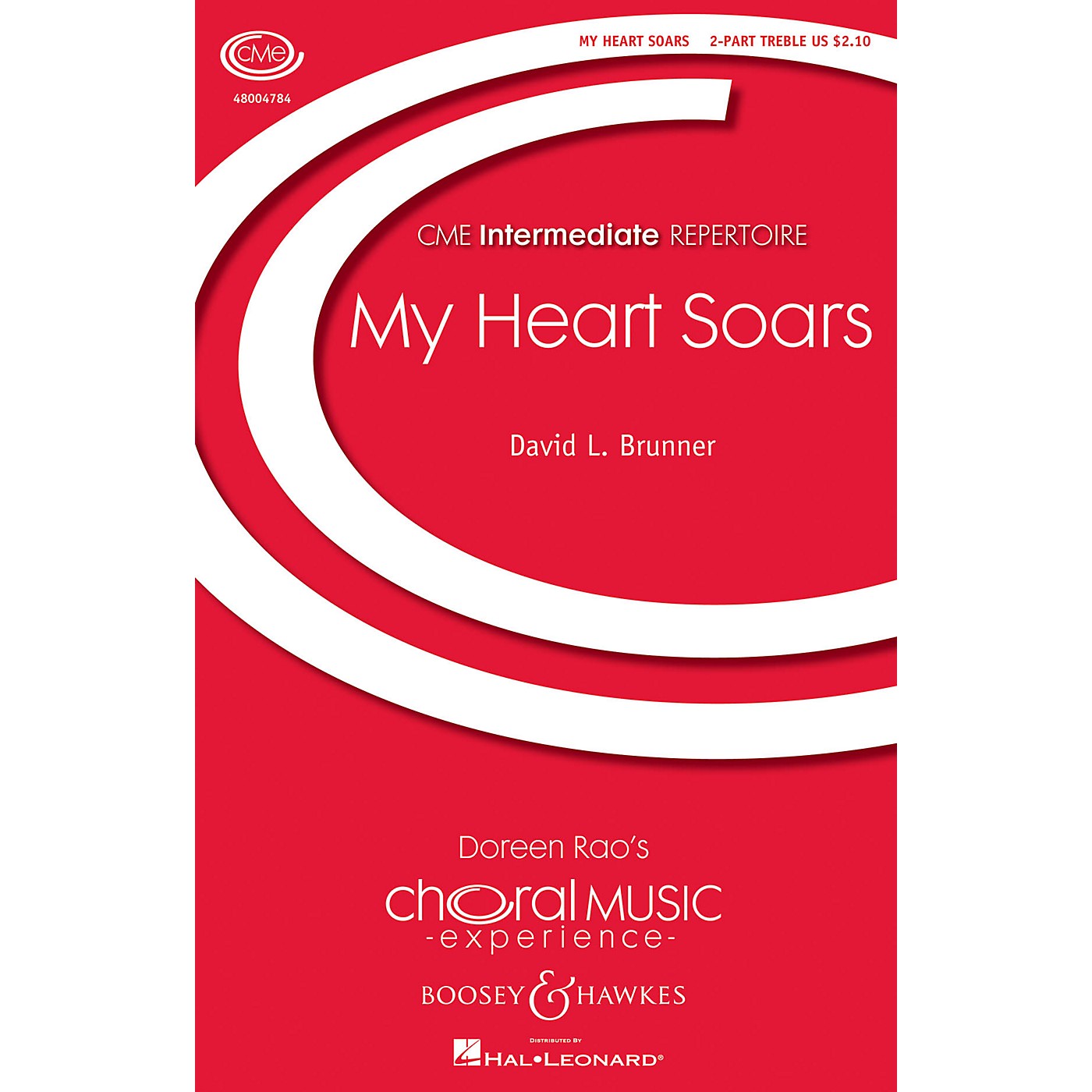 Boosey and Hawkes My Heart Soars (CME Intermediate) 2-Part composed by David Brunner thumbnail